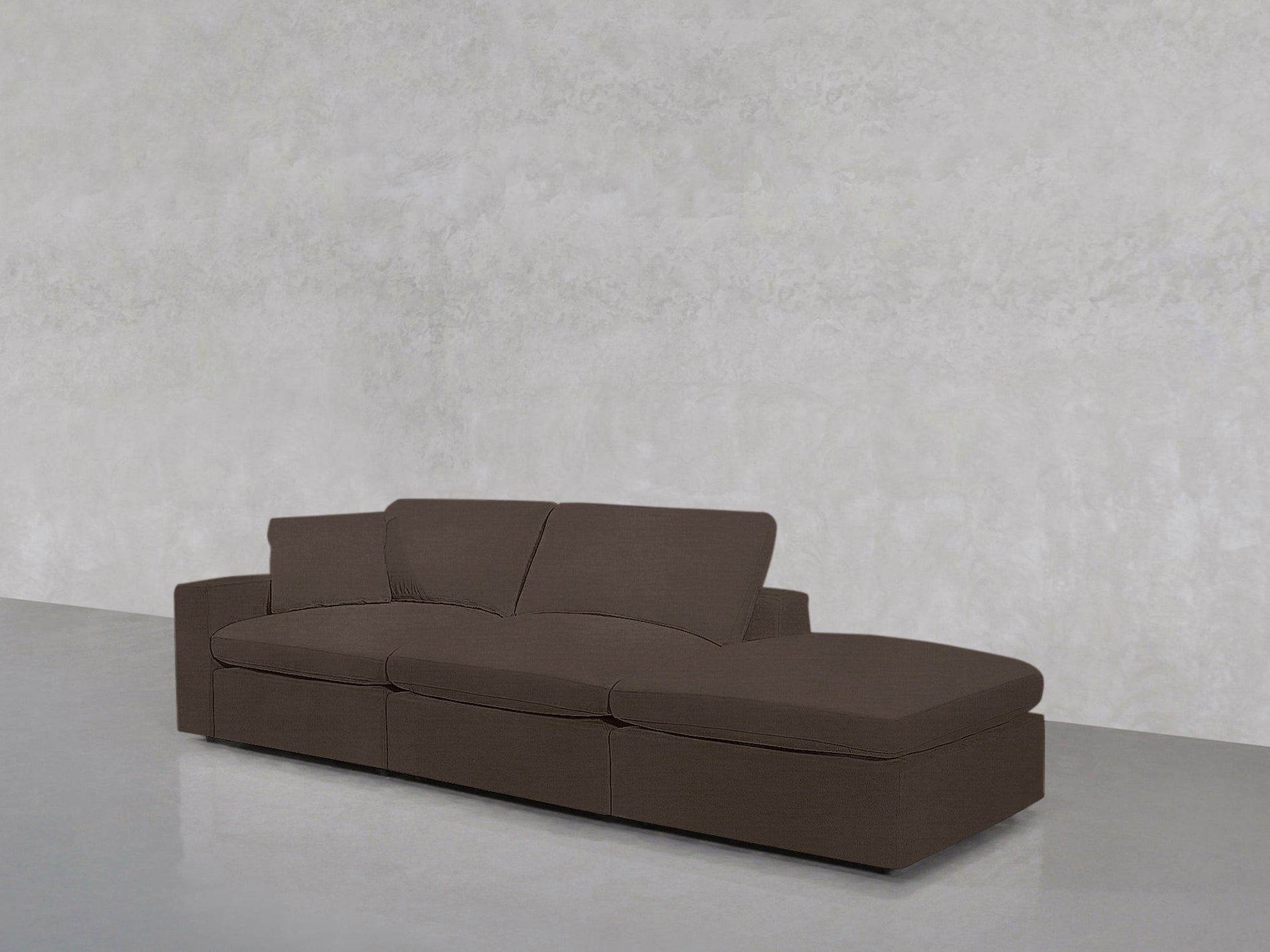 3 - Seat Modular Lounger Sofa - 7th Avenue