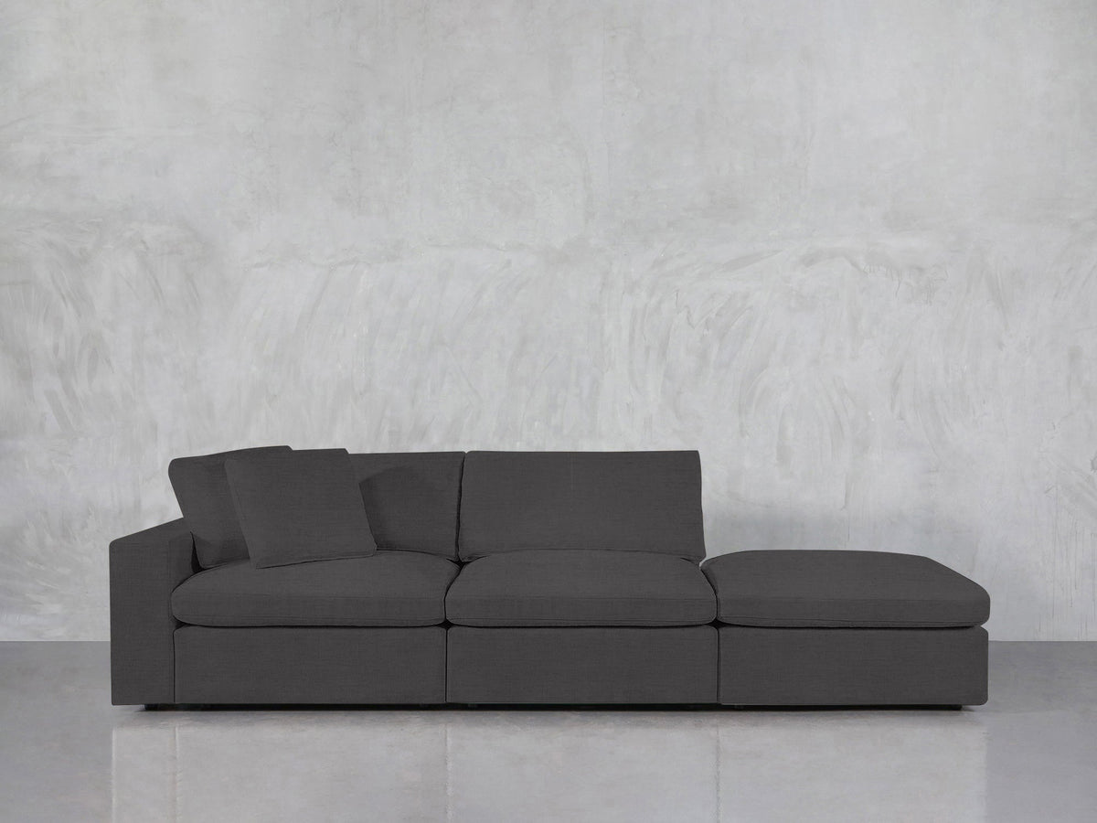 3 - Seat Modular Lounger Sofa - 7th Avenue