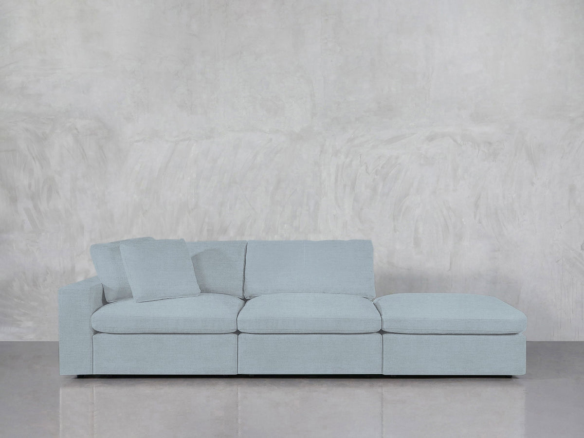 3 - Seat Modular Lounger Sofa - 7th Avenue