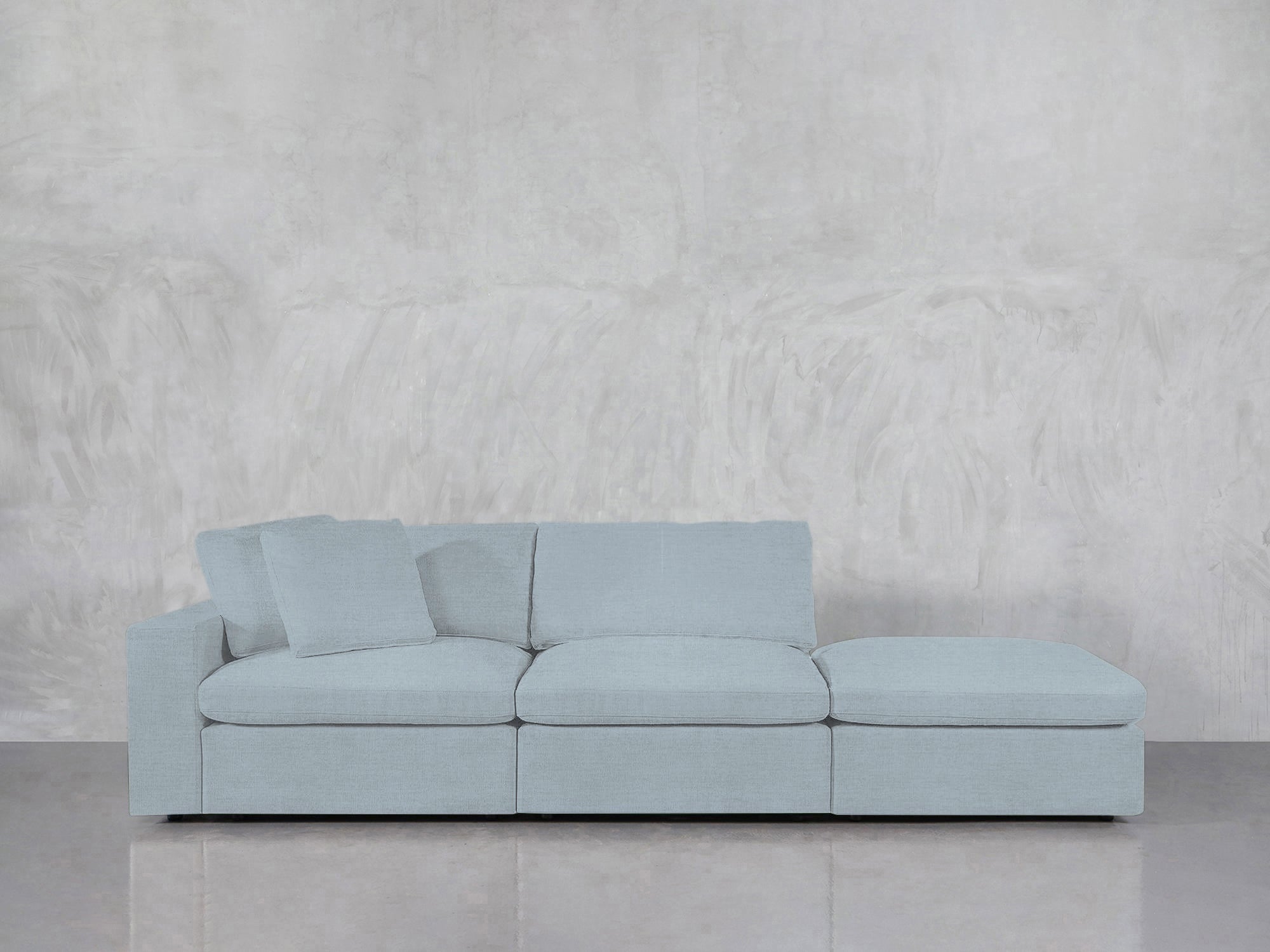 3 - Seat Modular Lounger Sofa - 7th Avenue