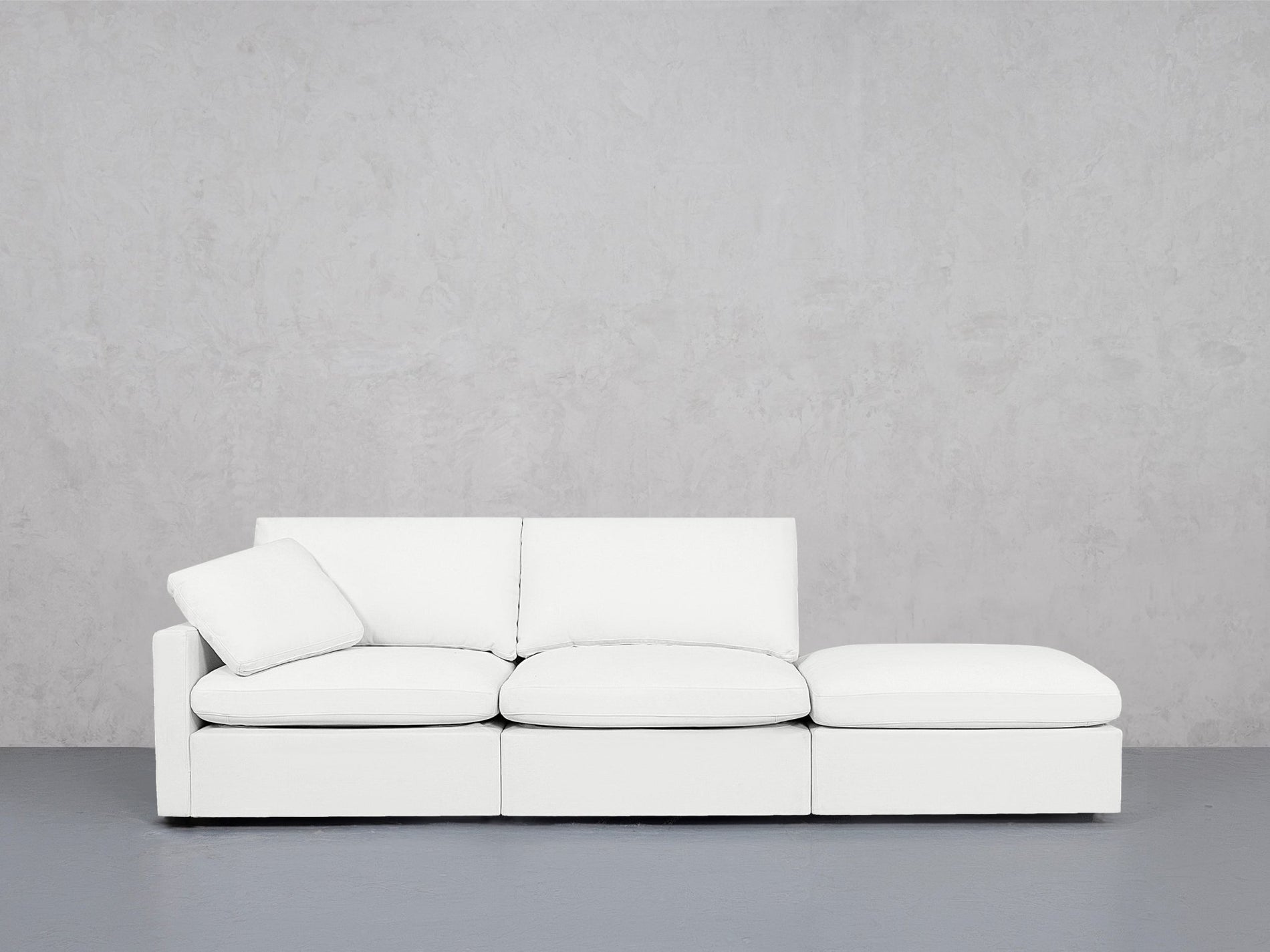 3-Seat Modular Lounger Sofa (Thin Arm) - 7th Avenue