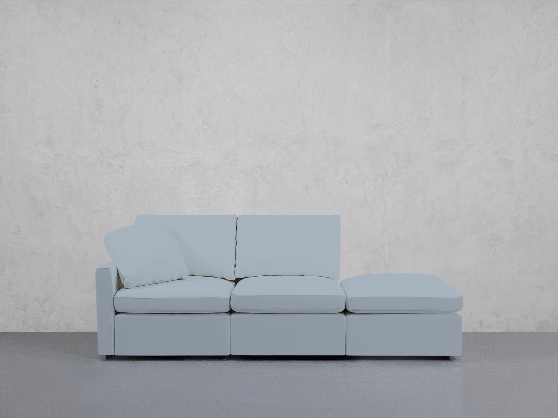3-Seat Modular Lounger Sofa (Thin Arm) - 7th Avenue