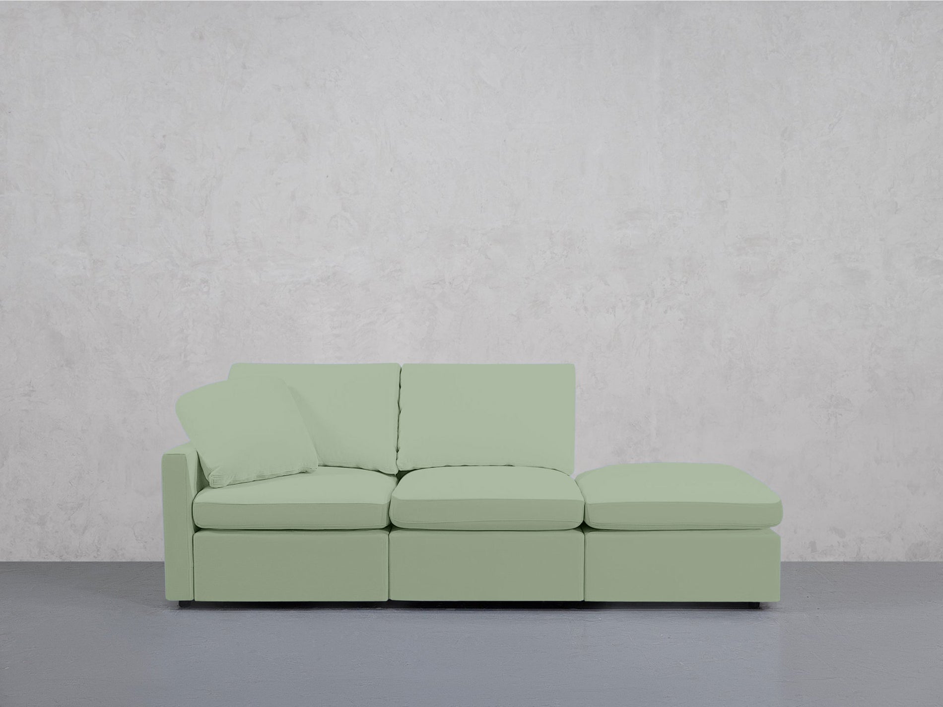 3-Seat Modular Lounger Sofa (Thin Arm)