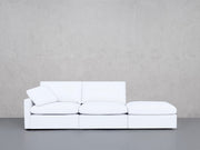3-Seat Modular Lounger Sofa (Thin Arm) - 7th Avenue