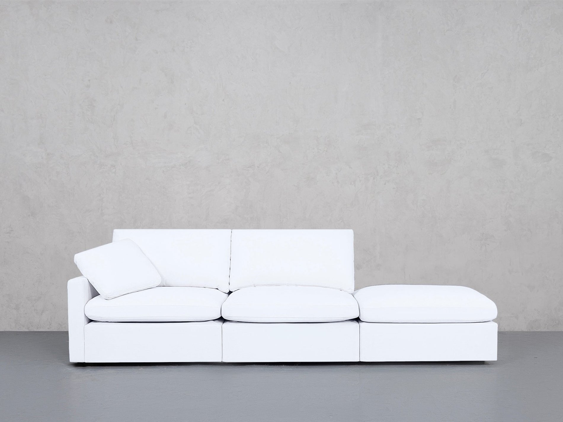 3-Seat Modular Lounger Sofa (Thin Arm) - 7th Avenue