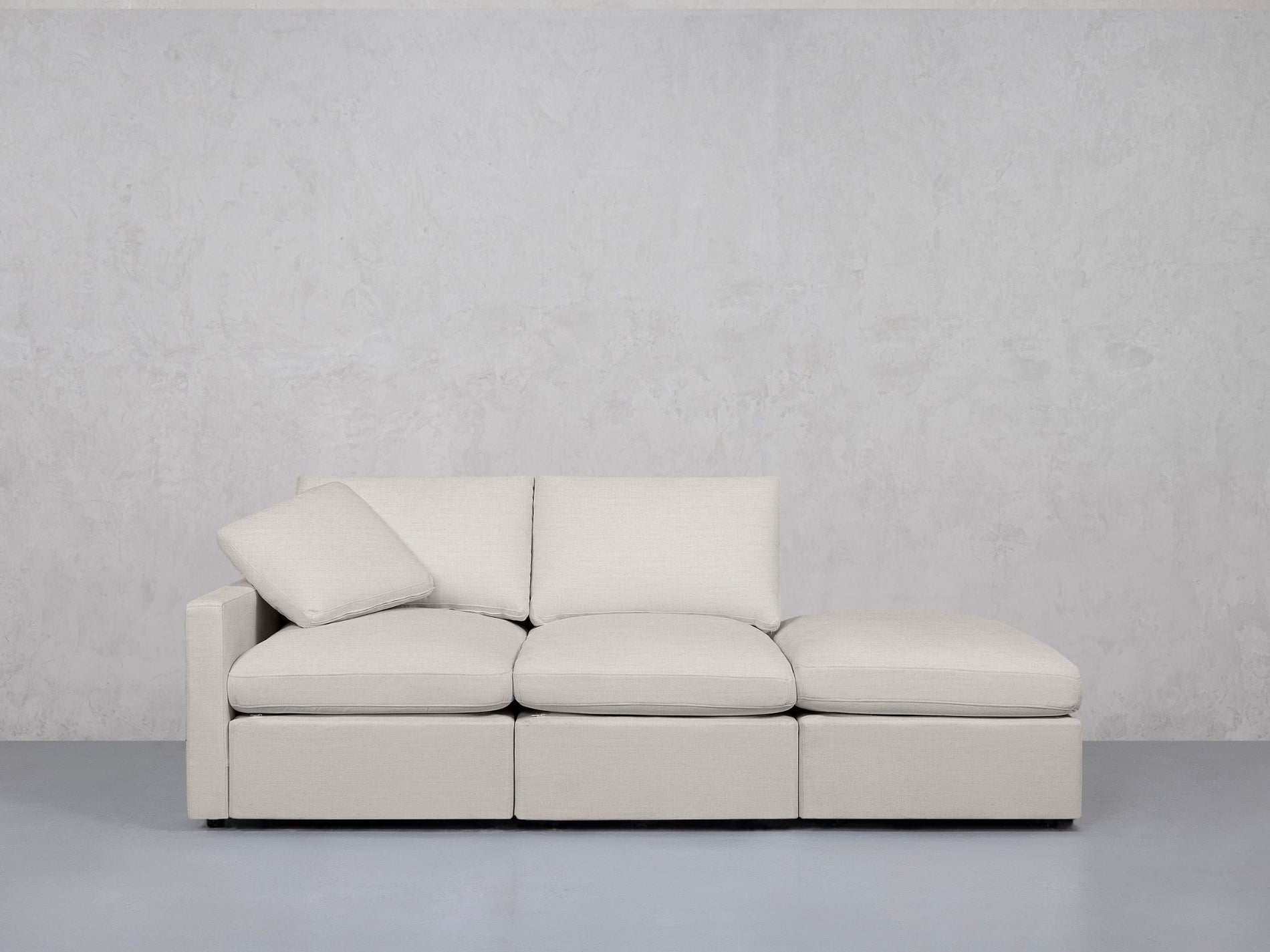 3-Seat Modular Lounger Sofa (Thin Arm) - 7th Avenue