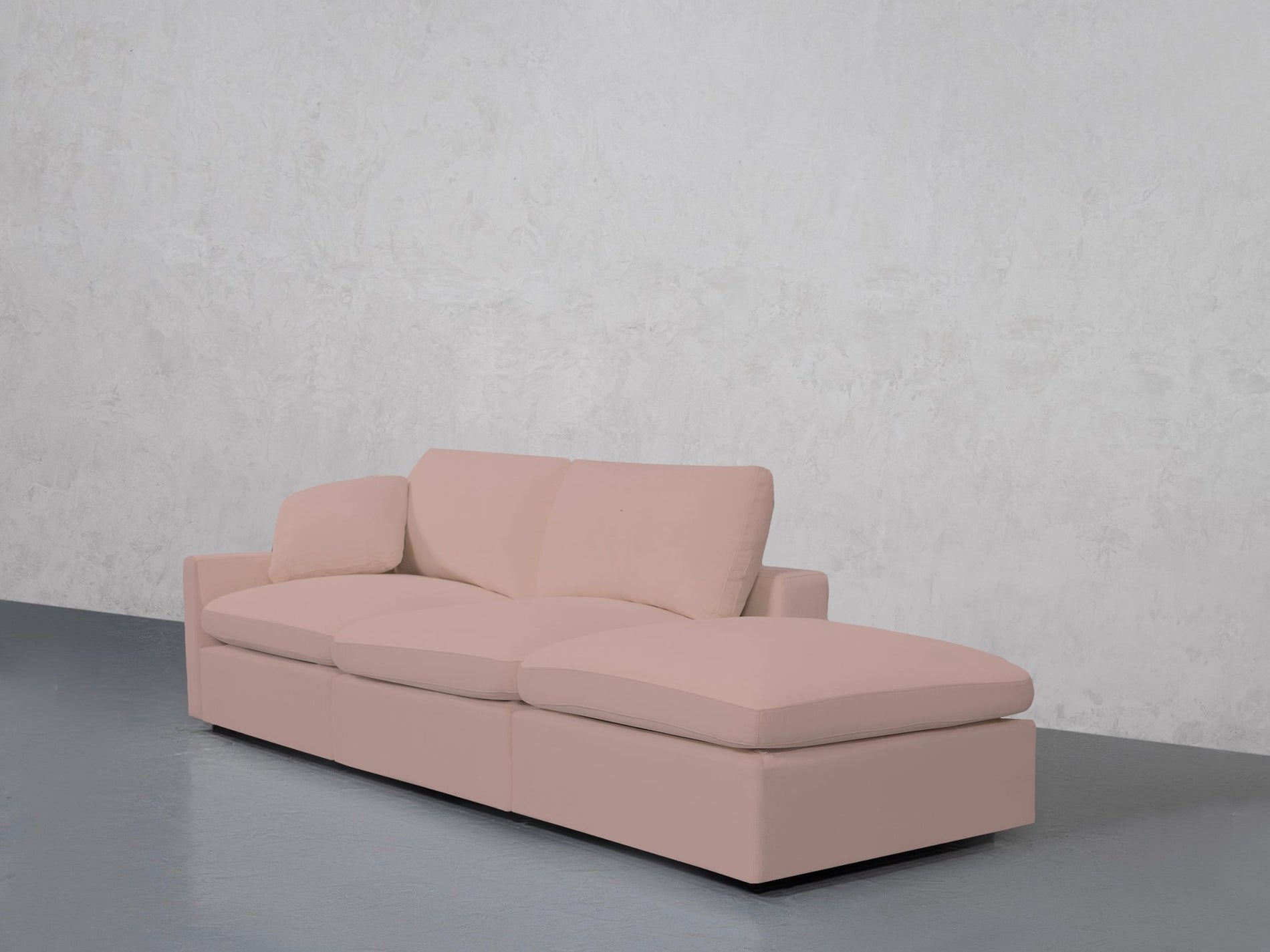 3-Seat Modular Lounger Sofa (Thin Arm) - 7th Avenue