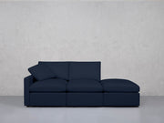 3-Seat Modular Lounger Sofa (Thin Arm) - 7th Avenue