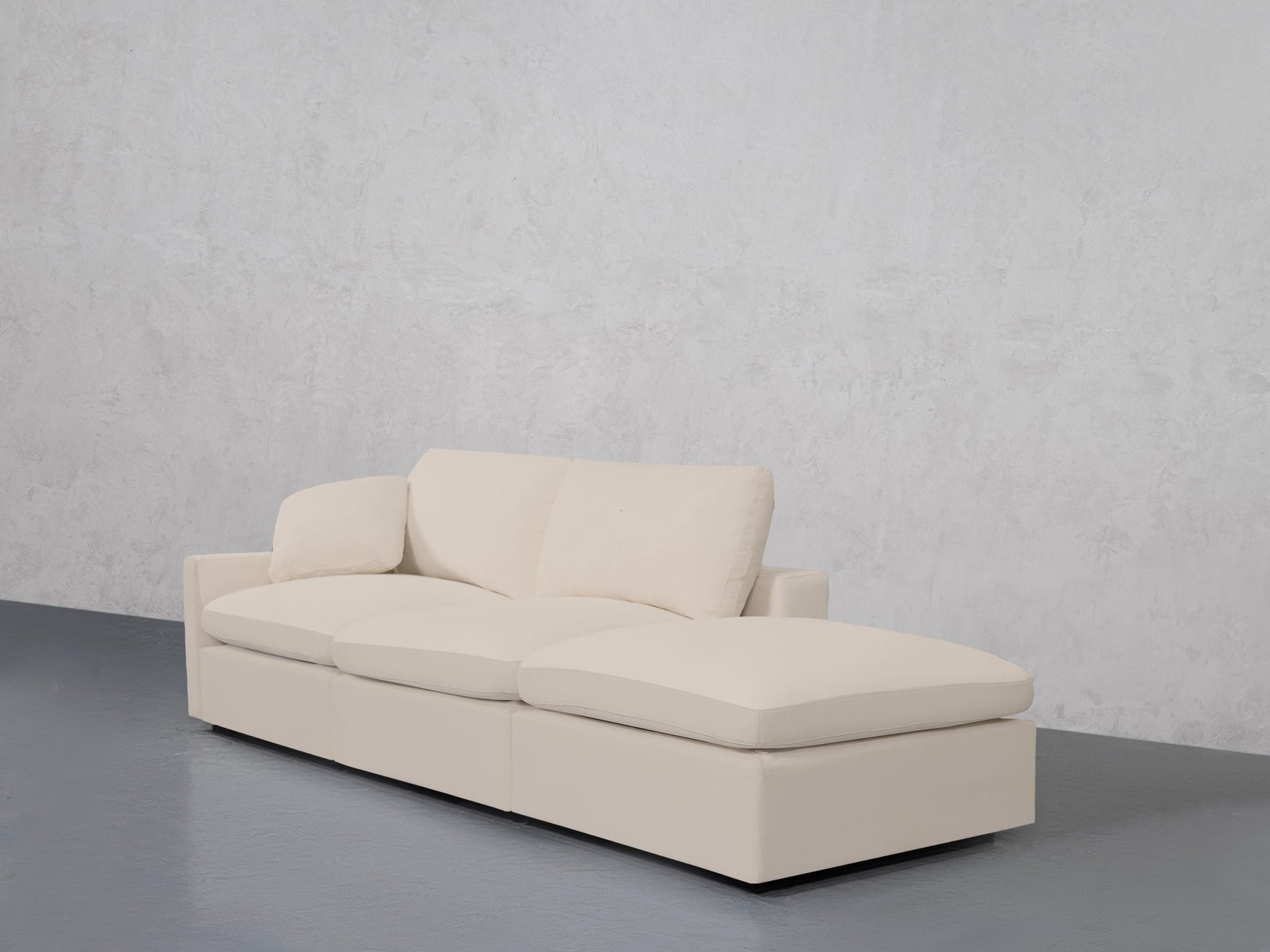 3-Seat Modular Lounger Sofa (Thin Arm) - 7th Avenue