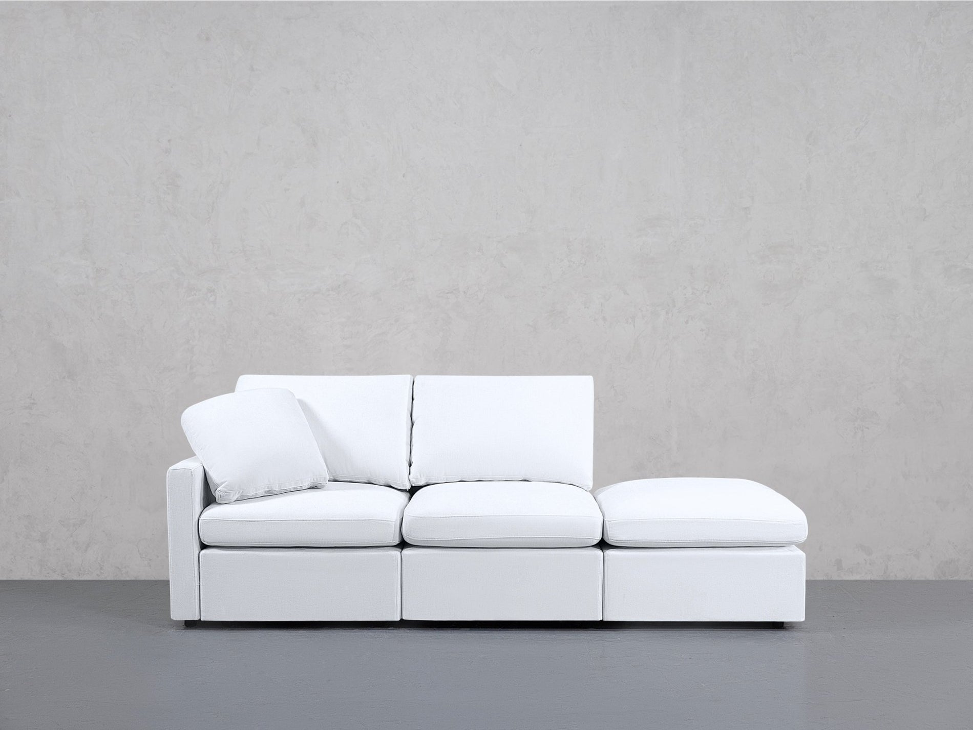 3-Seat Modular Lounger Sofa (Thin Arm) - 7th Avenue