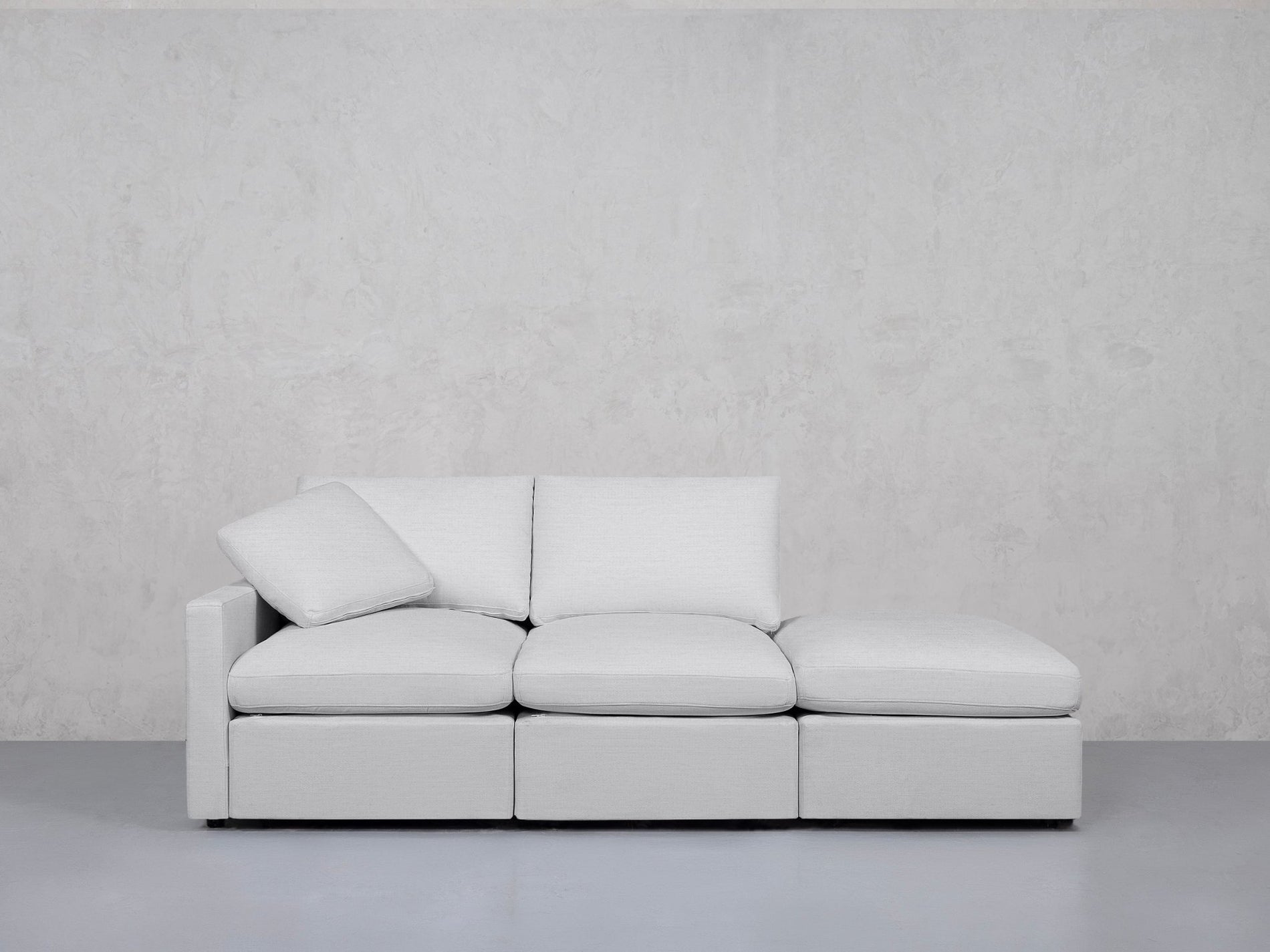 3-Seat Modular Lounger Sofa (Thin Arm) - 7th Avenue