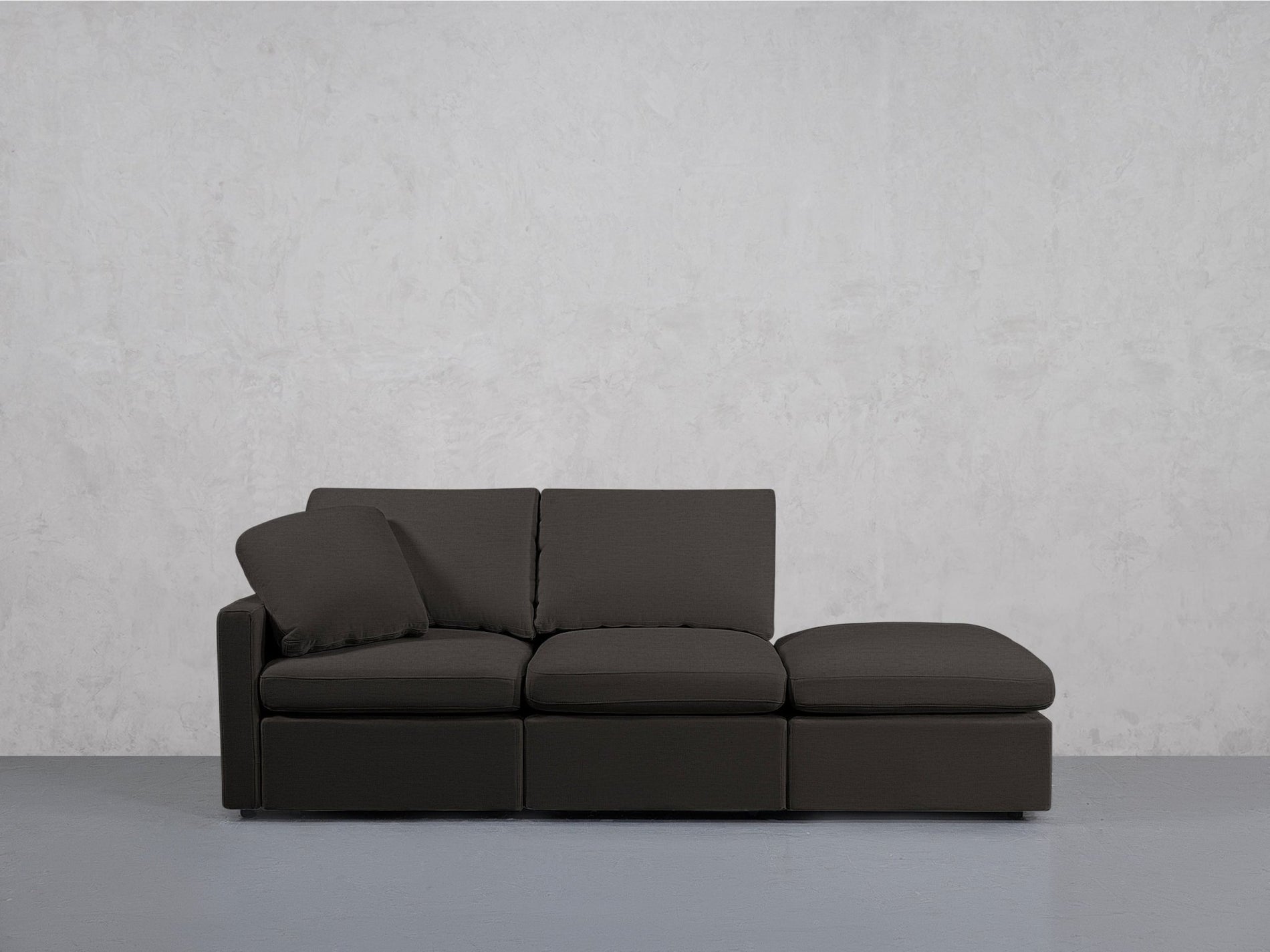 3-Seat Modular Lounger Sofa (Thin Arm) - 7th Avenue