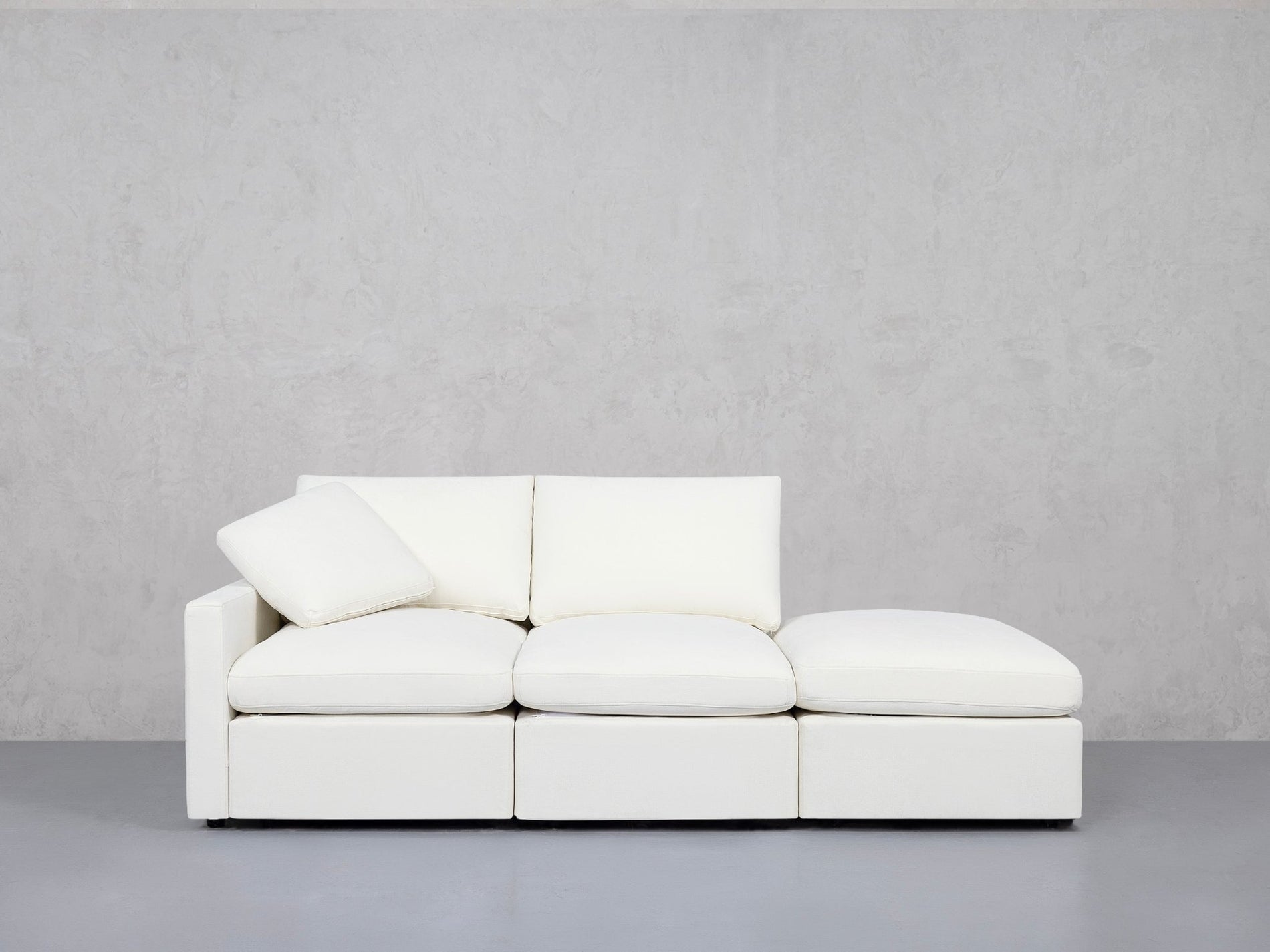 3-Seat Modular Lounger Sofa (Thin Arm) - 7th Avenue