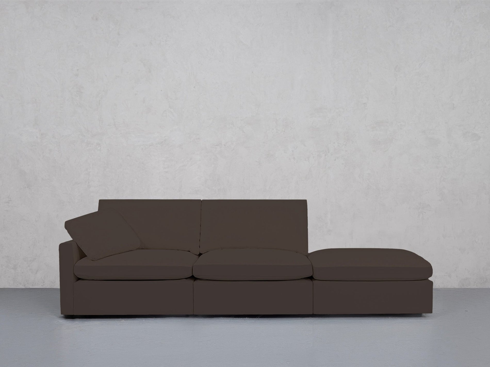 3-Seat Modular Lounger Sofa (Thin Arm) - 7th Avenue