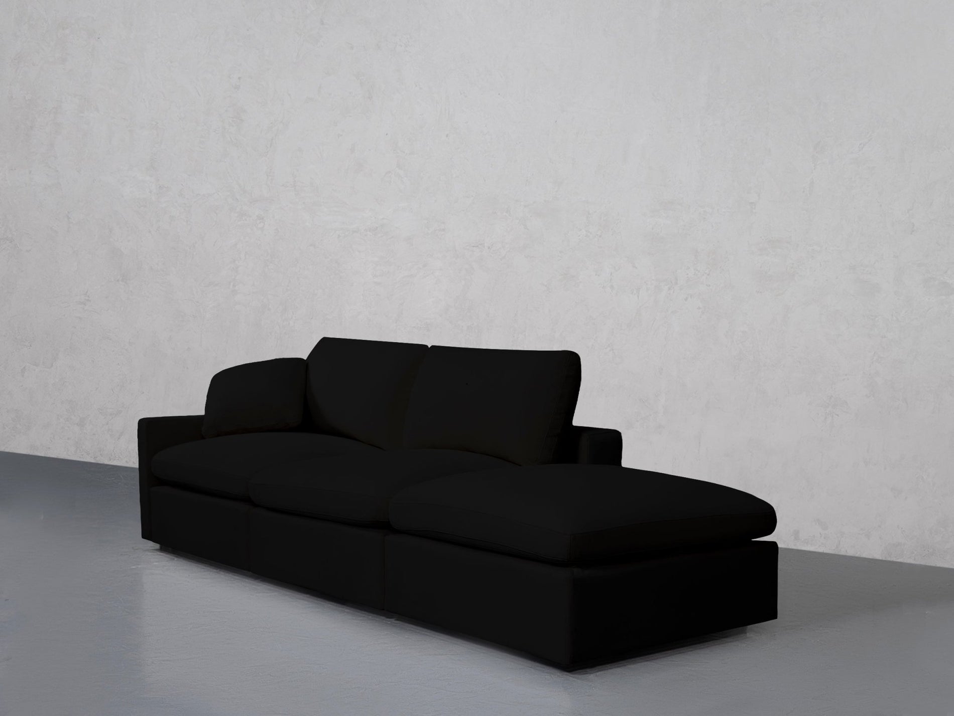 3-Seat Modular Lounger Sofa (Thin Arm) - 7th Avenue