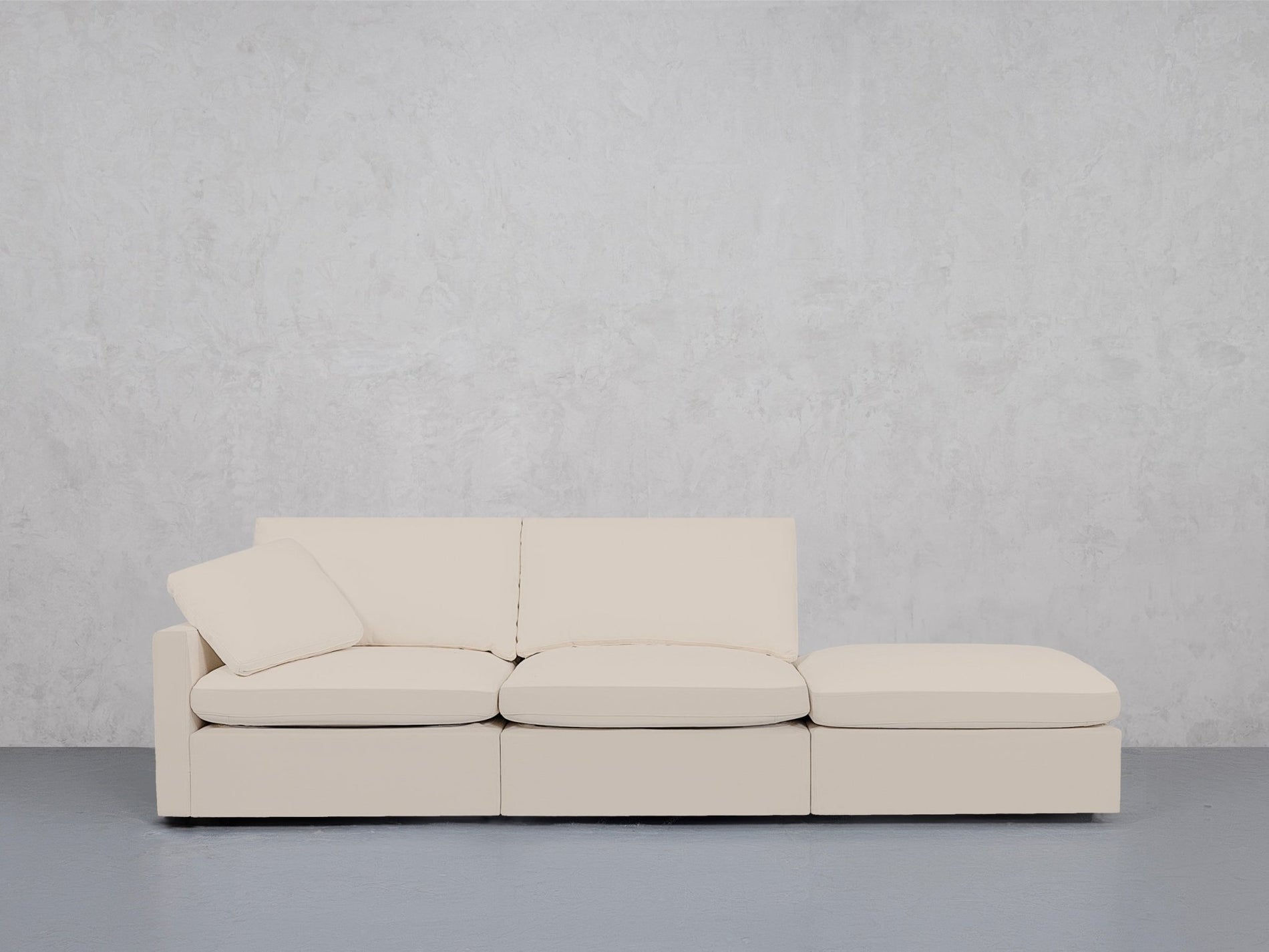 3-Seat Modular Lounger Sofa (Thin Arm) - 7th Avenue