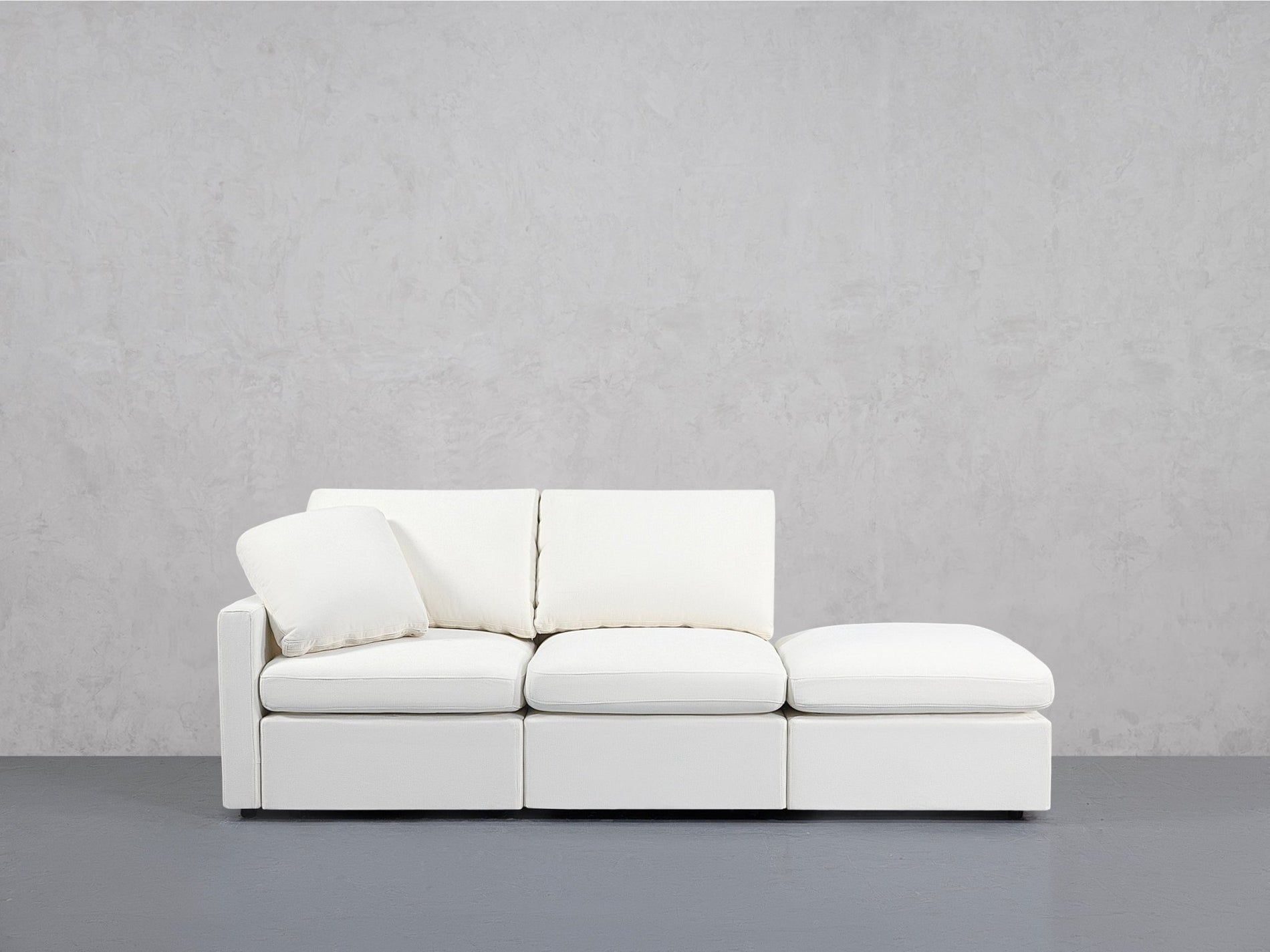 3-Seat Modular Lounger Sofa (Thin Arm) - 7th Avenue