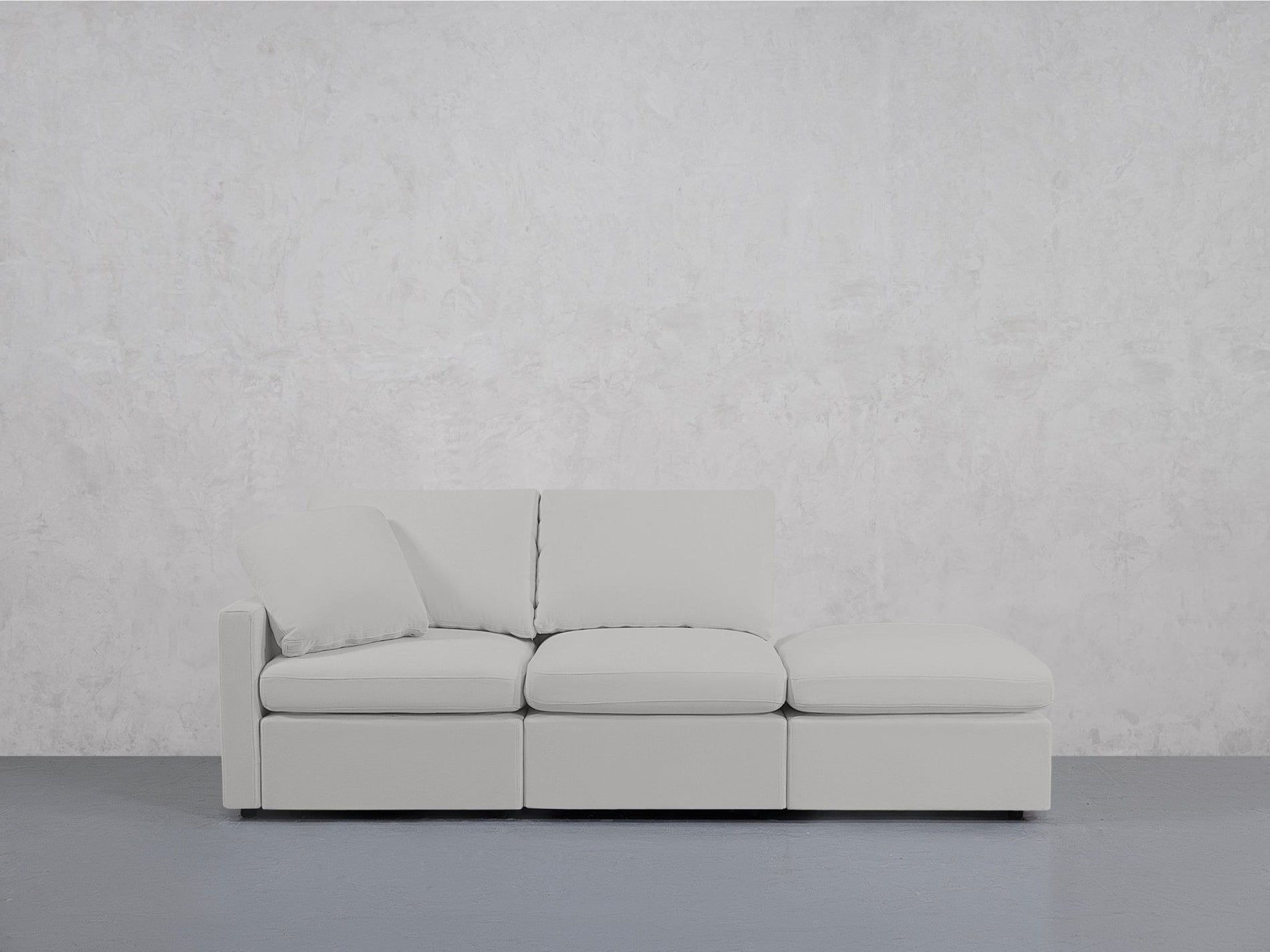 3-Seat Modular Lounger Sofa (Thin Arm) - 7th Avenue