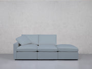 3-Seat Modular Lounger Sofa (Thin Arm) - 7th Avenue