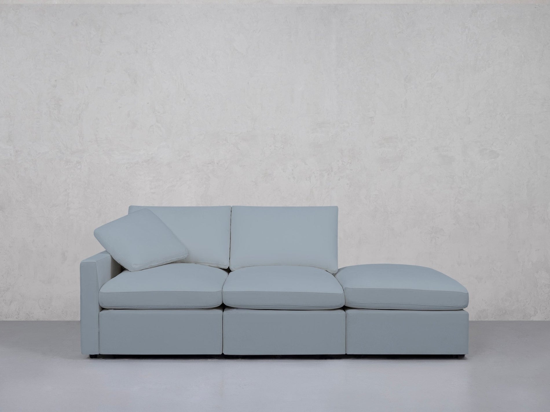 3-Seat Modular Lounger Sofa (Thin Arm) - 7th Avenue