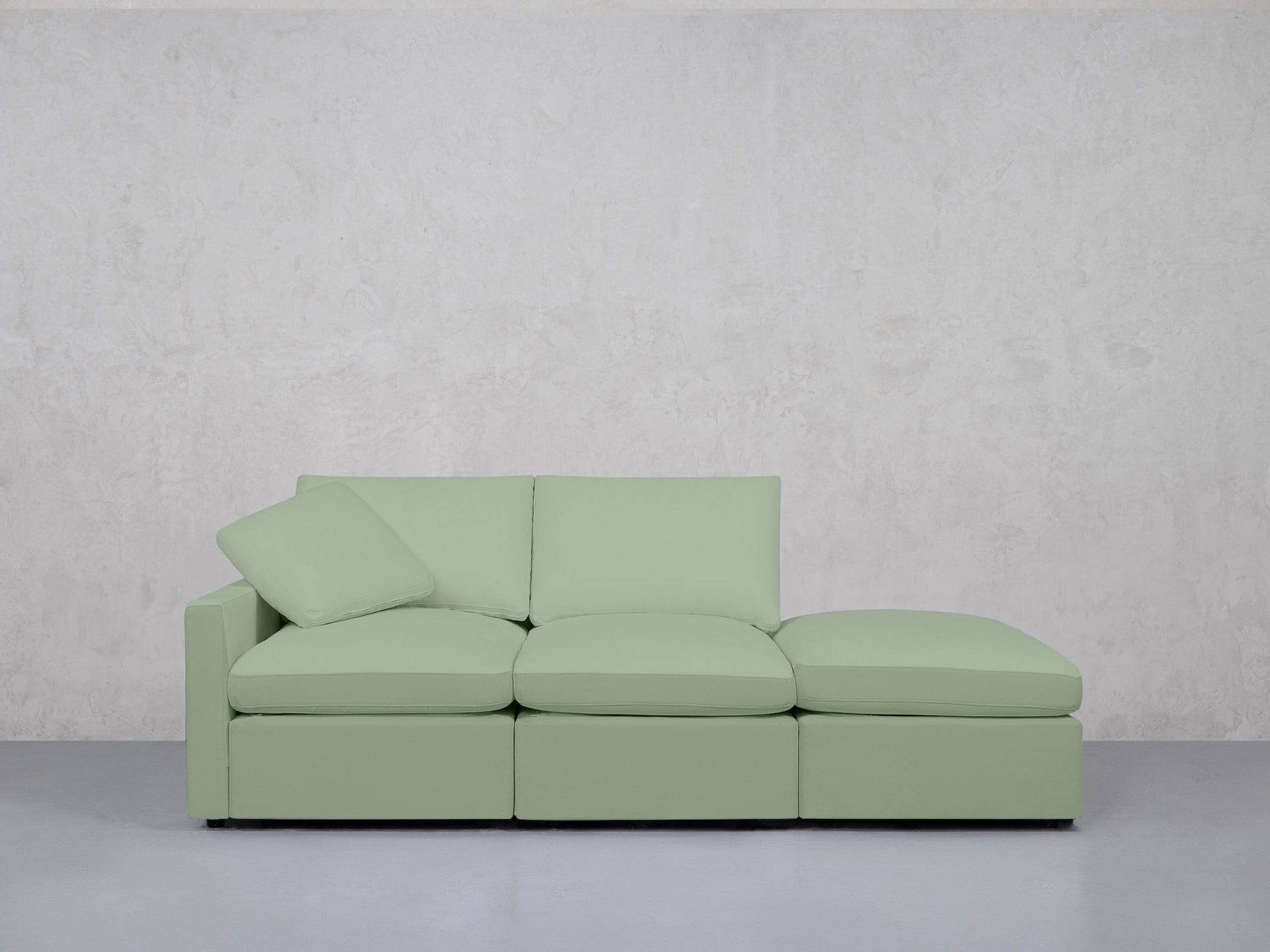 3-Seat Modular Lounger Sofa (Thin Arm)