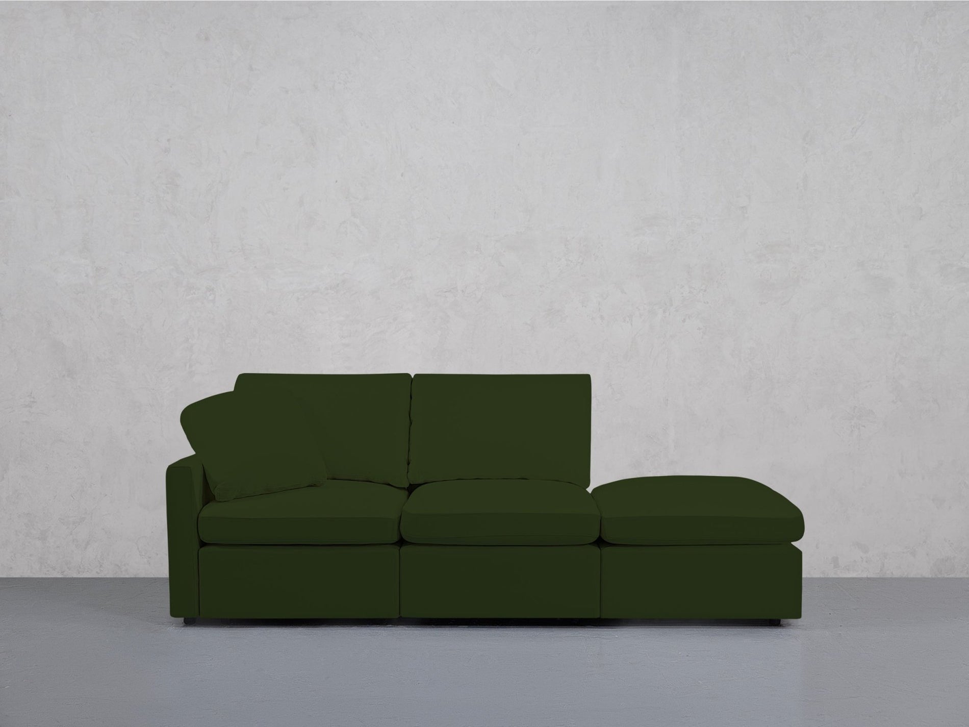 3-Seat Modular Lounger Sofa (Thin Arm) - 7th Avenue