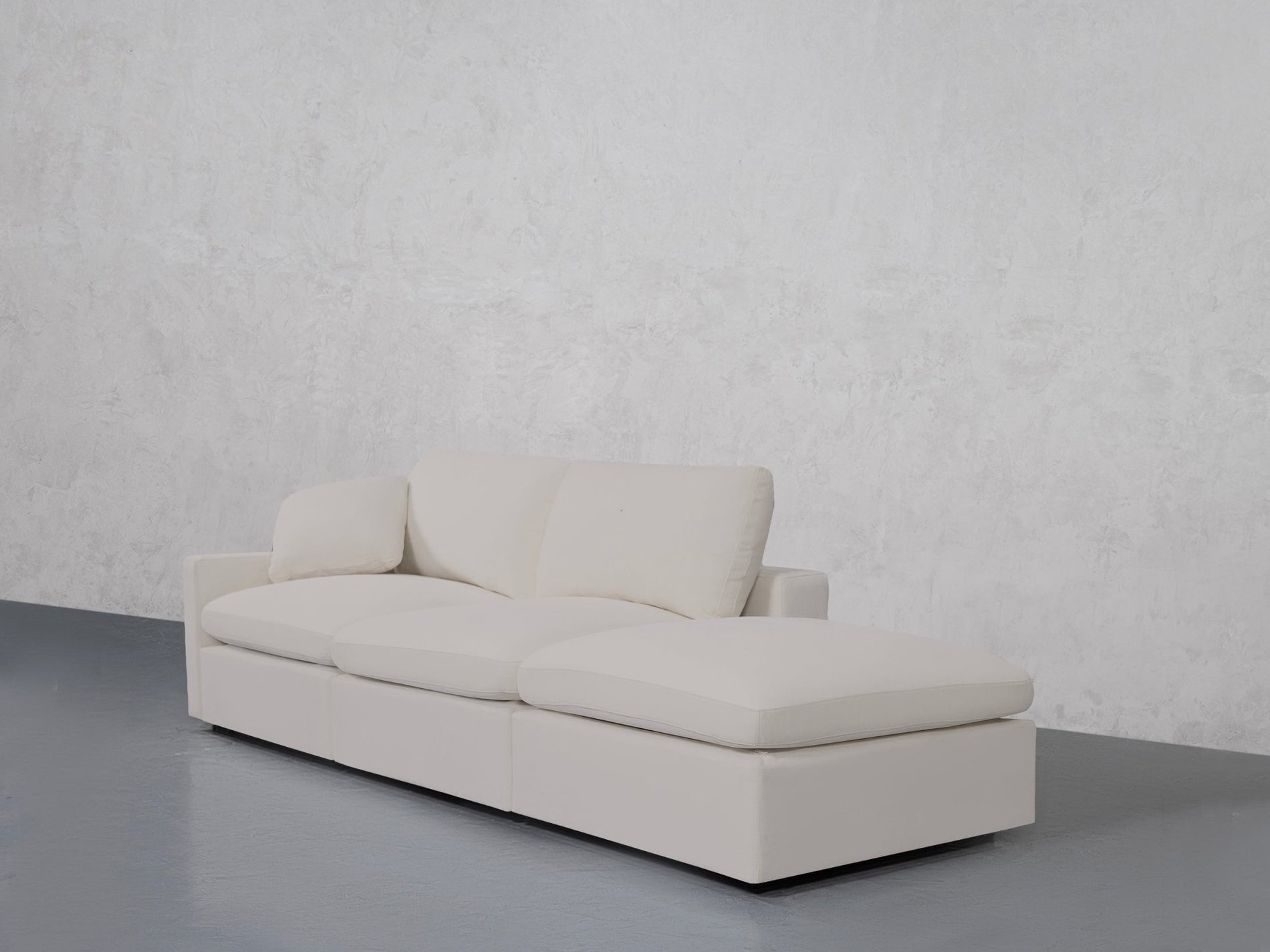 3-Seat Modular Lounger Sofa (Thin Arm) - 7th Avenue