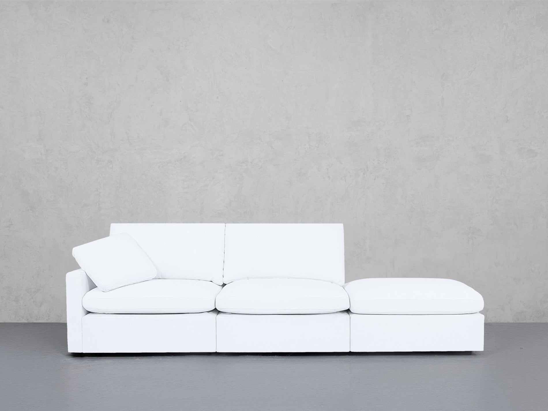 3-Seat Modular Lounger Sofa (Thin Arm) - 7th Avenue