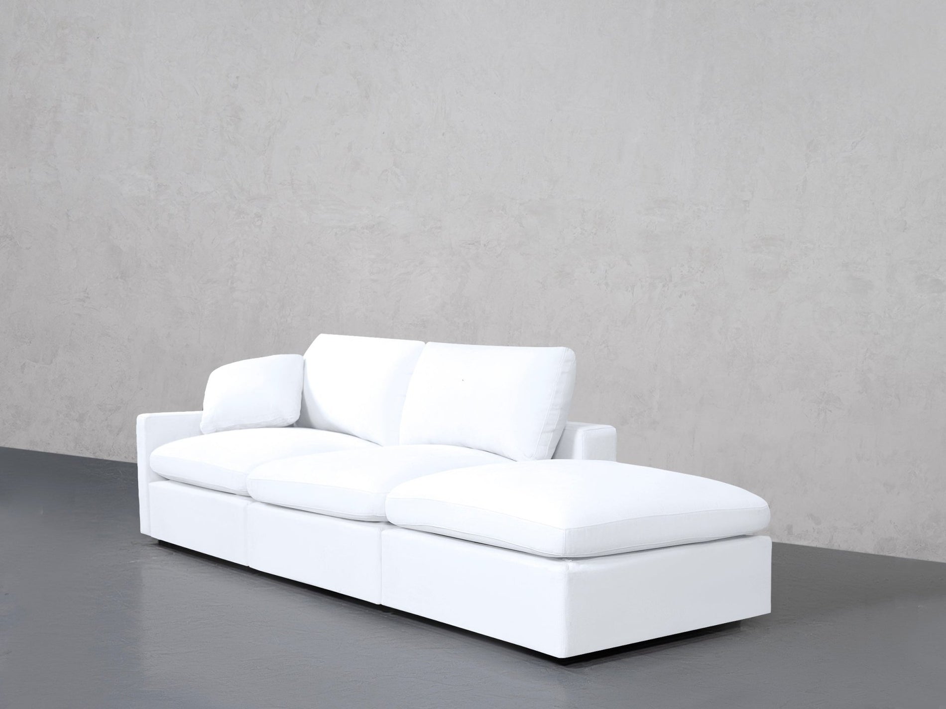 3-Seat Modular Lounger Sofa (Thin Arm) - 7th Avenue