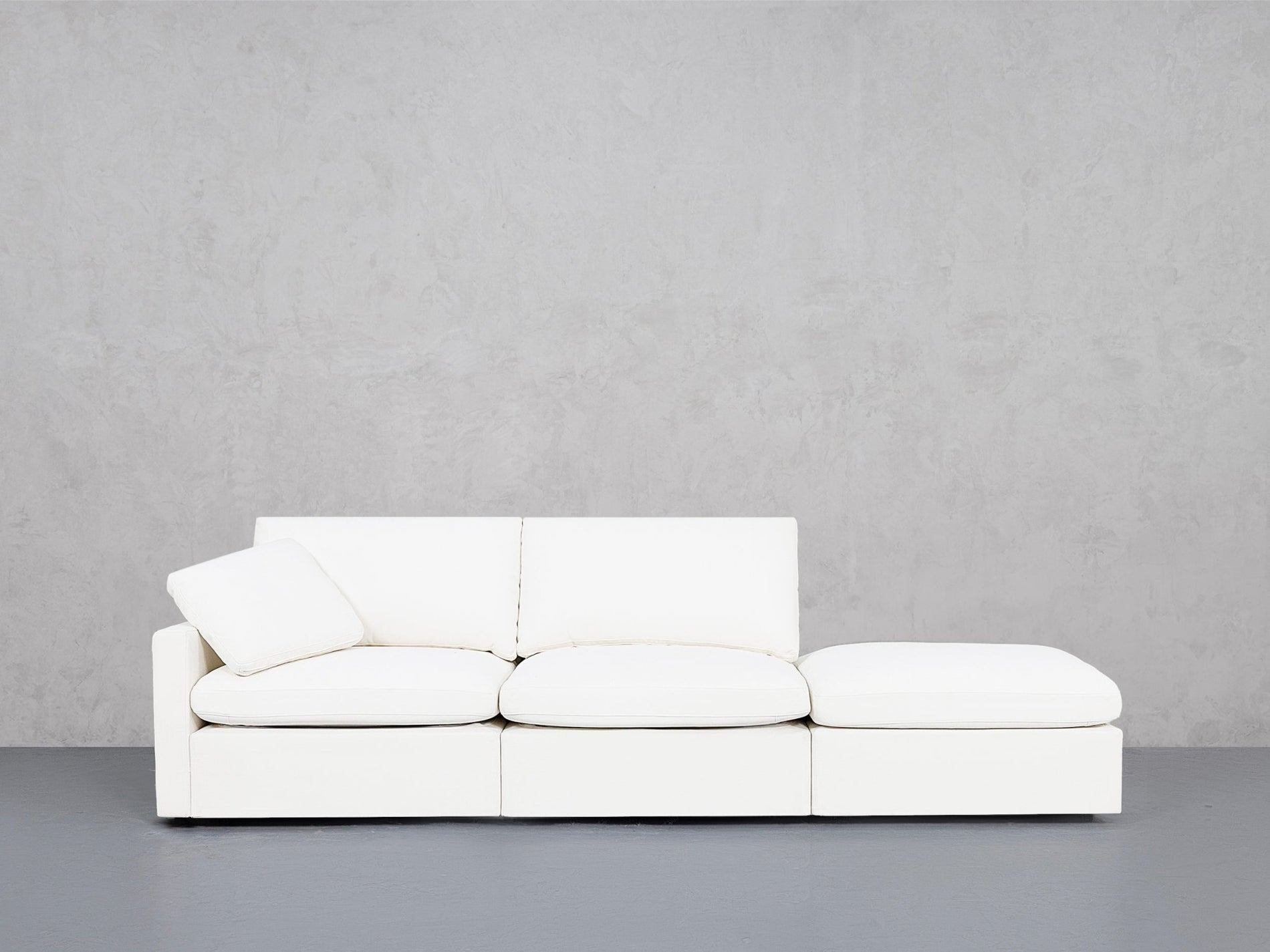3-Seat Modular Lounger Sofa (Thin Arm) - 7th Avenue