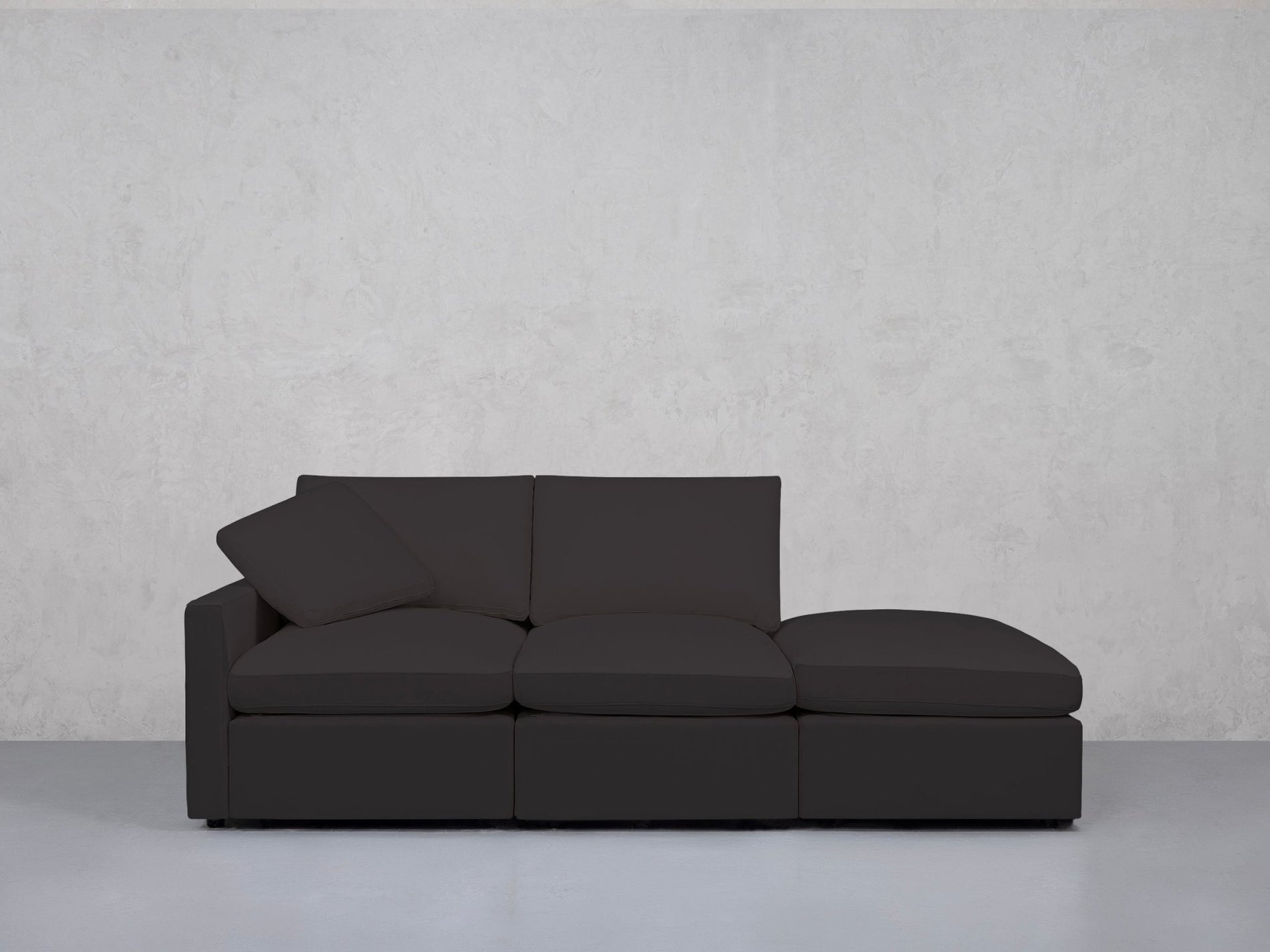 3-Seat Modular Lounger Sofa (Thin Arm) - 7th Avenue