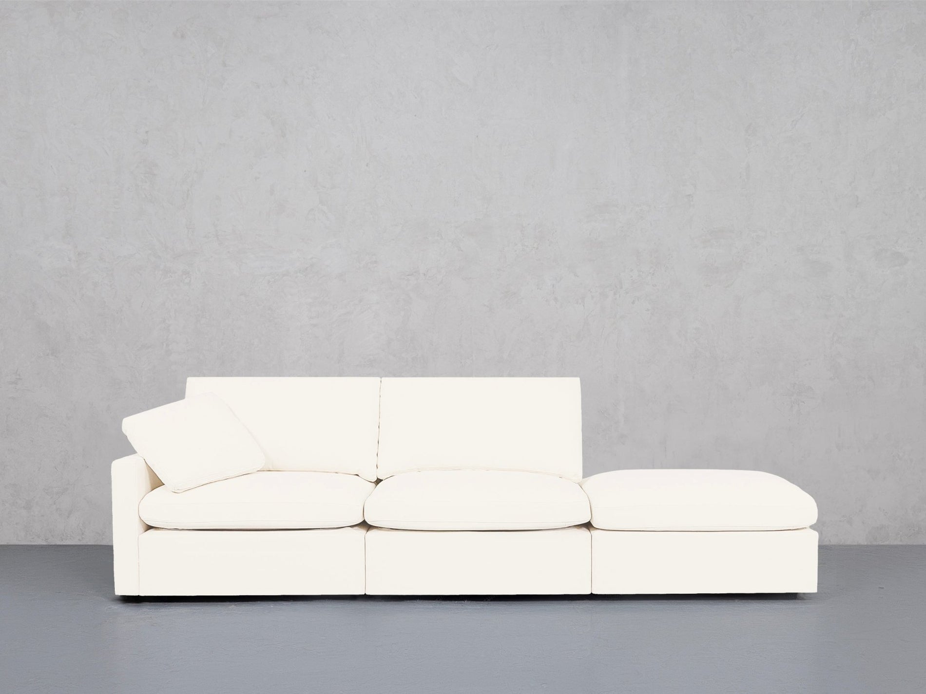3-Seat Modular Lounger Sofa (Thin Arm) - 7th Avenue