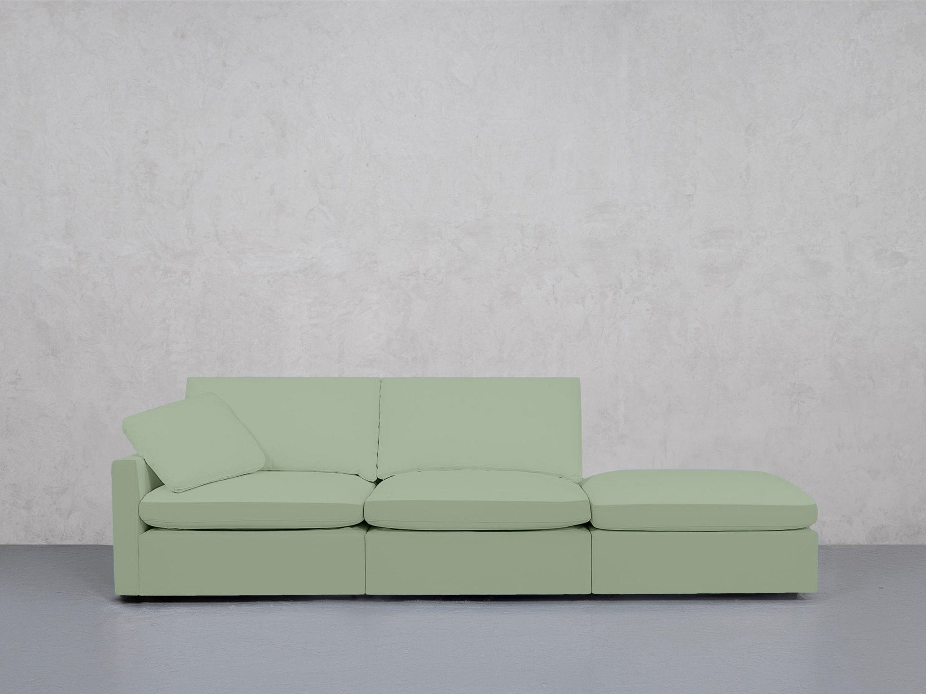 3-Seat Modular Lounger Sofa (Thin Arm) - 7th Avenue
