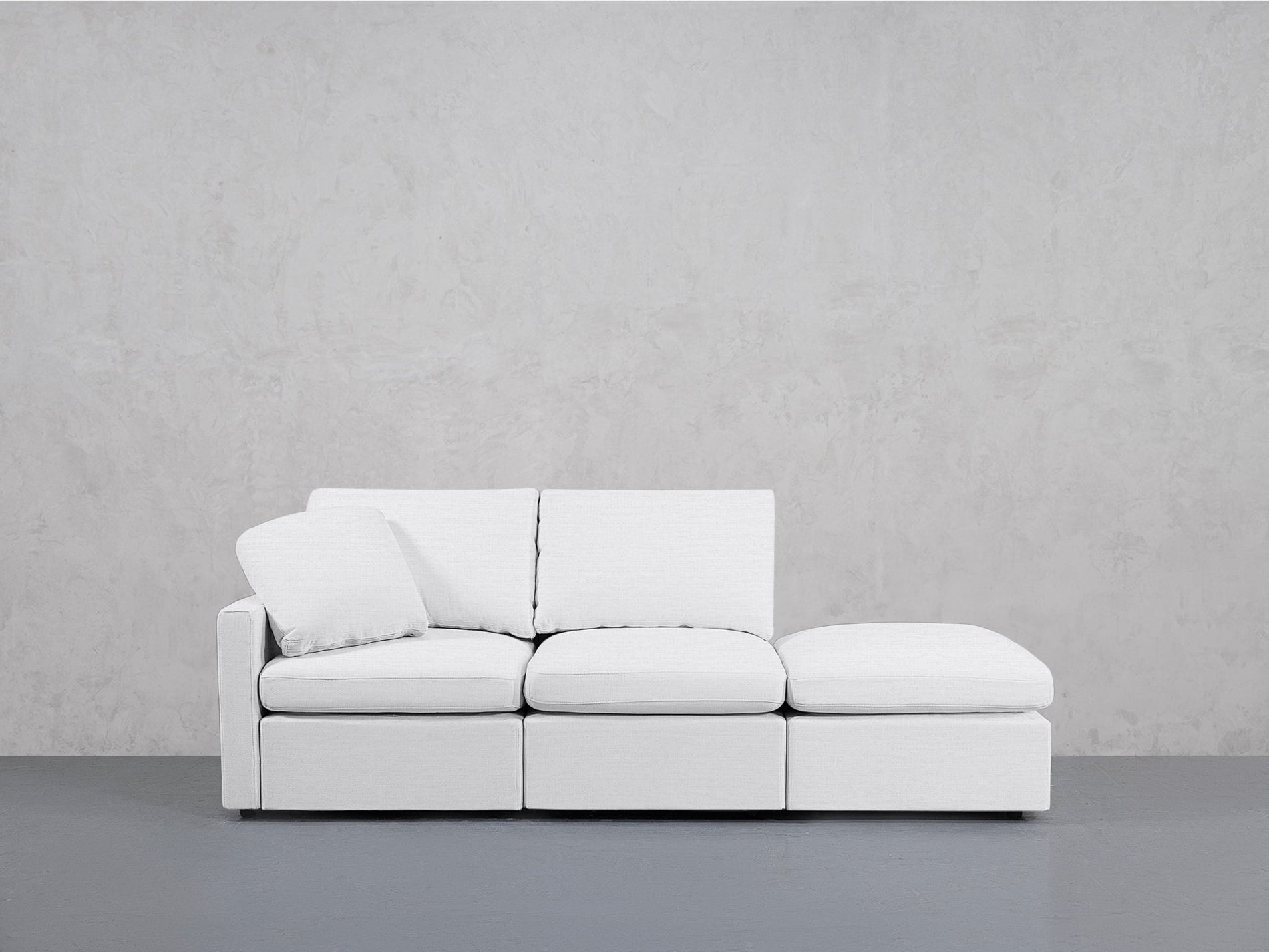 3-Seat Modular Lounger Sofa (Thin Arm) - 7th Avenue