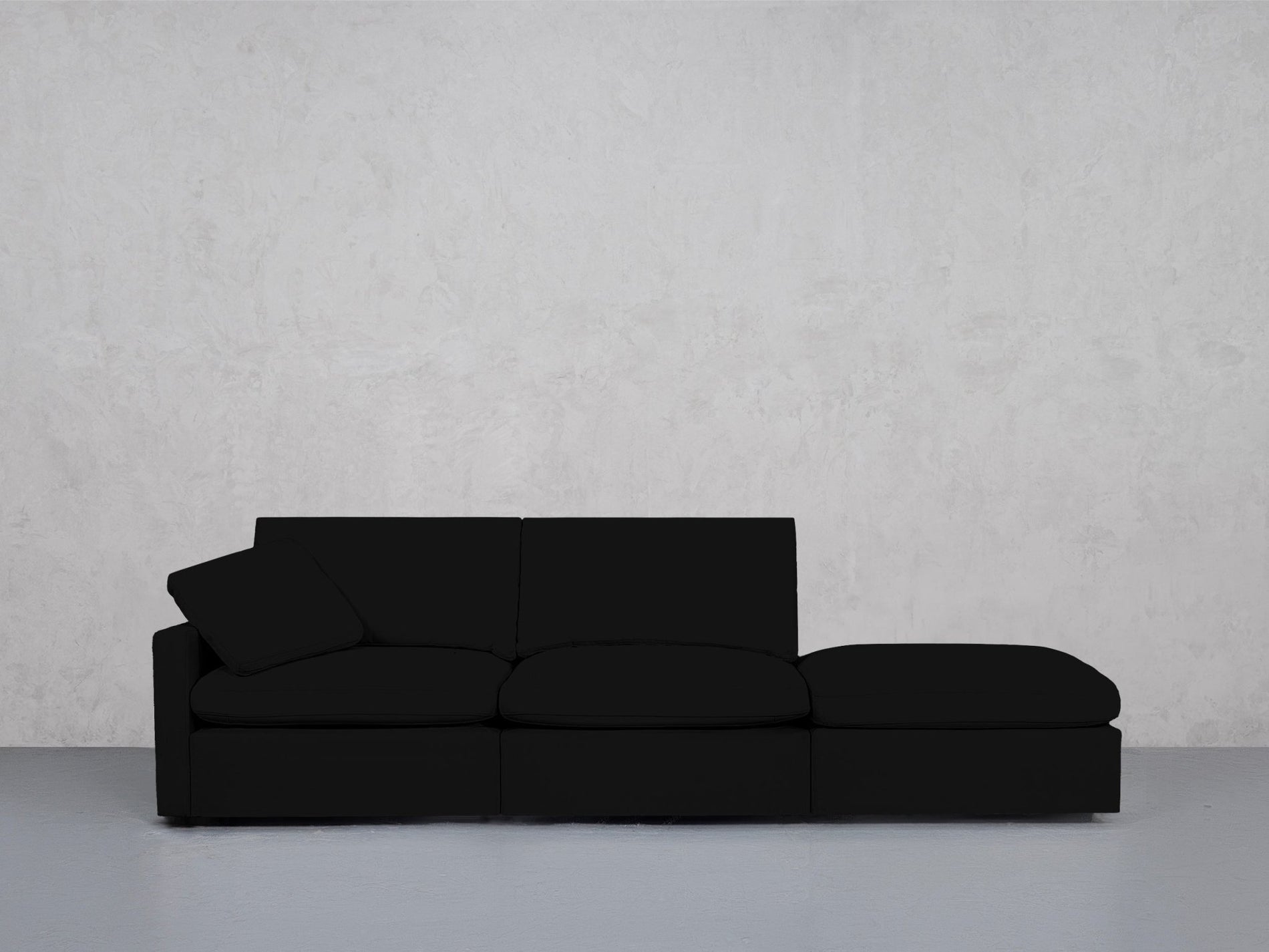 3-Seat Modular Lounger Sofa (Thin Arm) - 7th Avenue