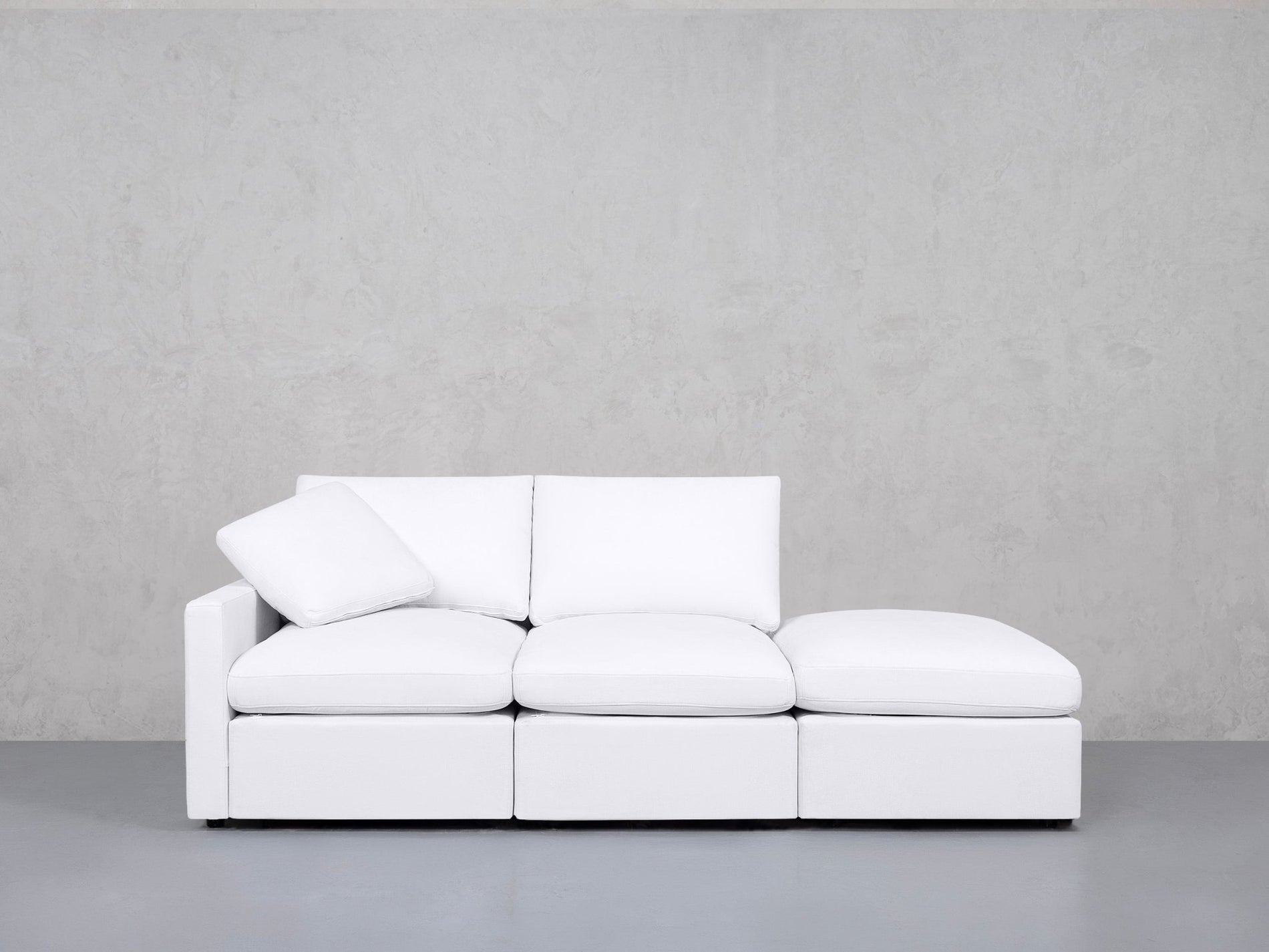 3-Seat Modular Lounger Sofa (Thin Arm) - 7th Avenue