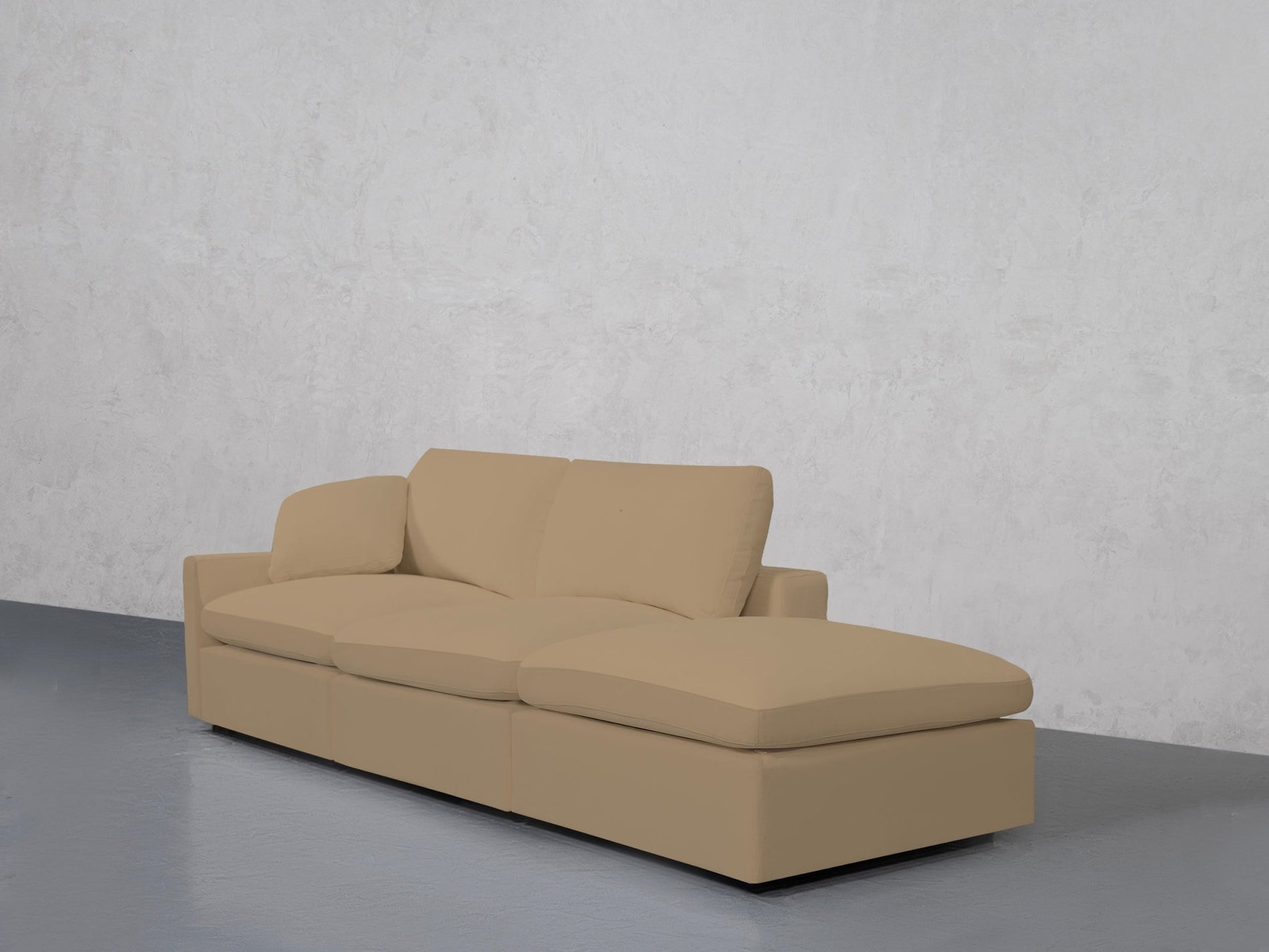 3-Seat Modular Lounger Sofa (Thin Arm) - 7th Avenue