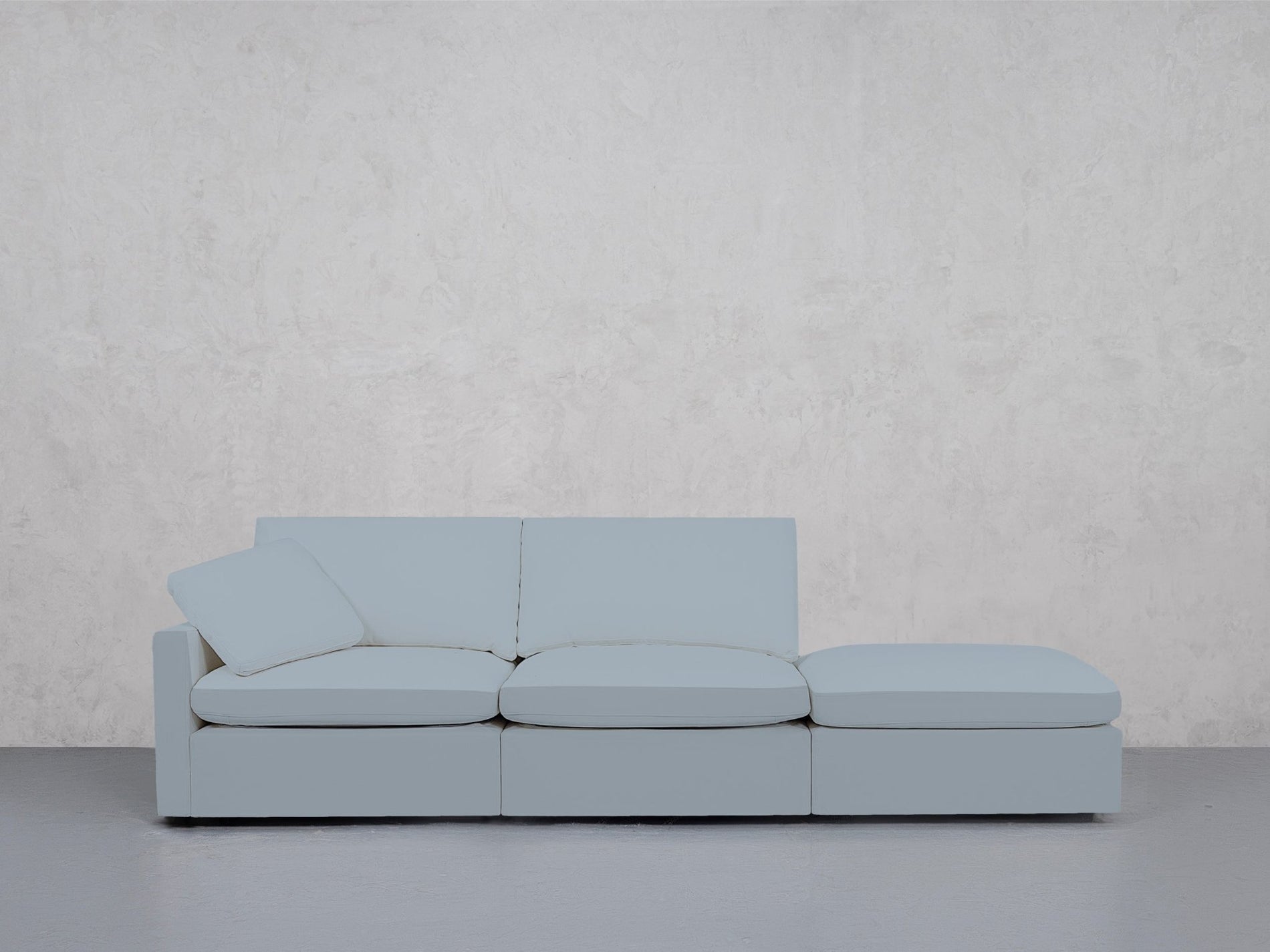 3-Seat Modular Lounger Sofa (Thin Arm) - 7th Avenue
