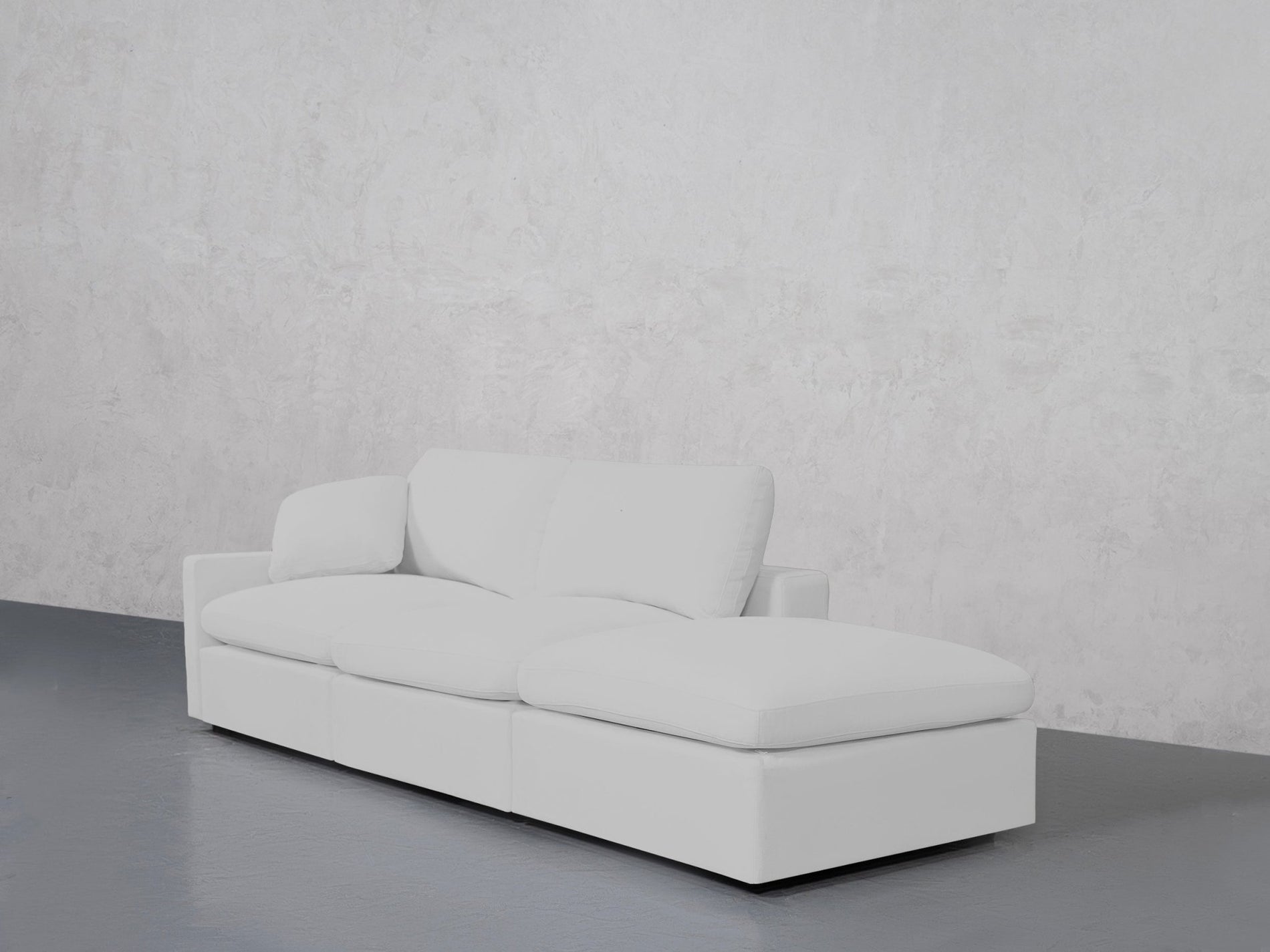 3-Seat Modular Lounger Sofa (Thin Arm) - 7th Avenue