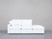 3-Seat Modular Lounger Sofa (Thin Arm) - 7th Avenue
