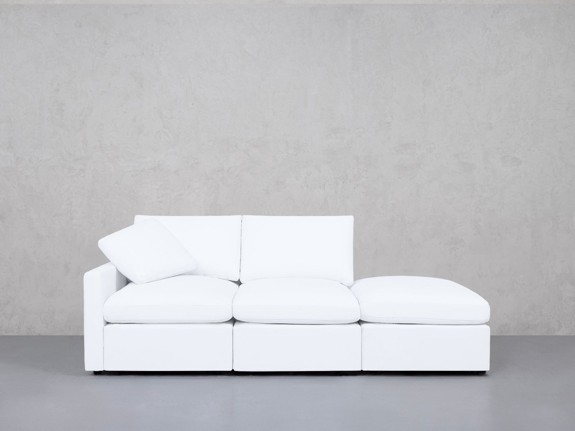 3-Seat Modular Lounger Sofa (Thin Arm) - 7th Avenue