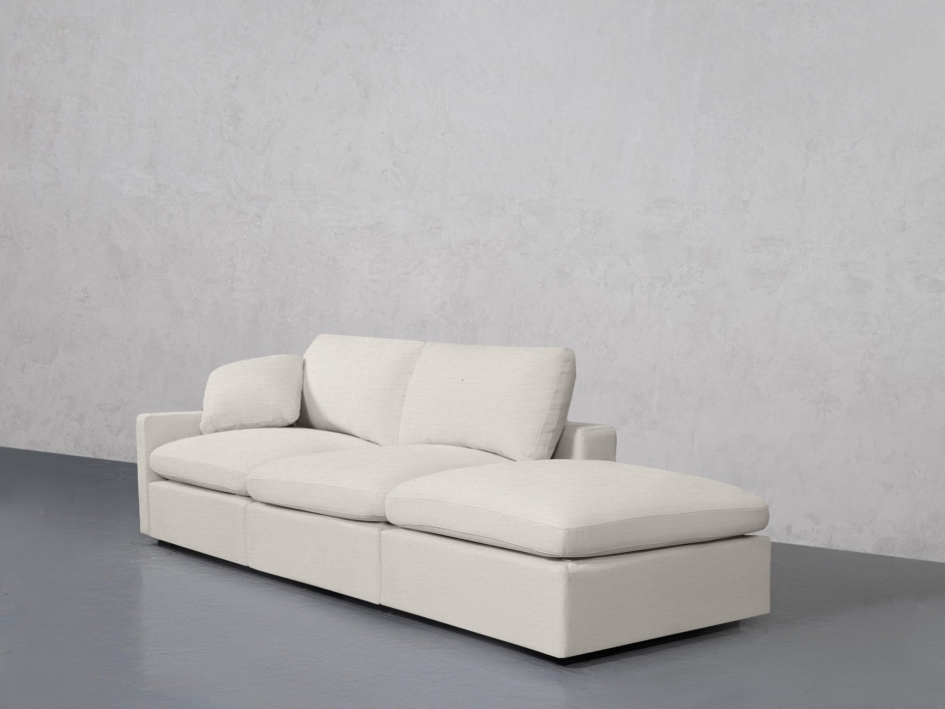 3-Seat Modular Lounger Sofa (Thin Arm) - 7th Avenue