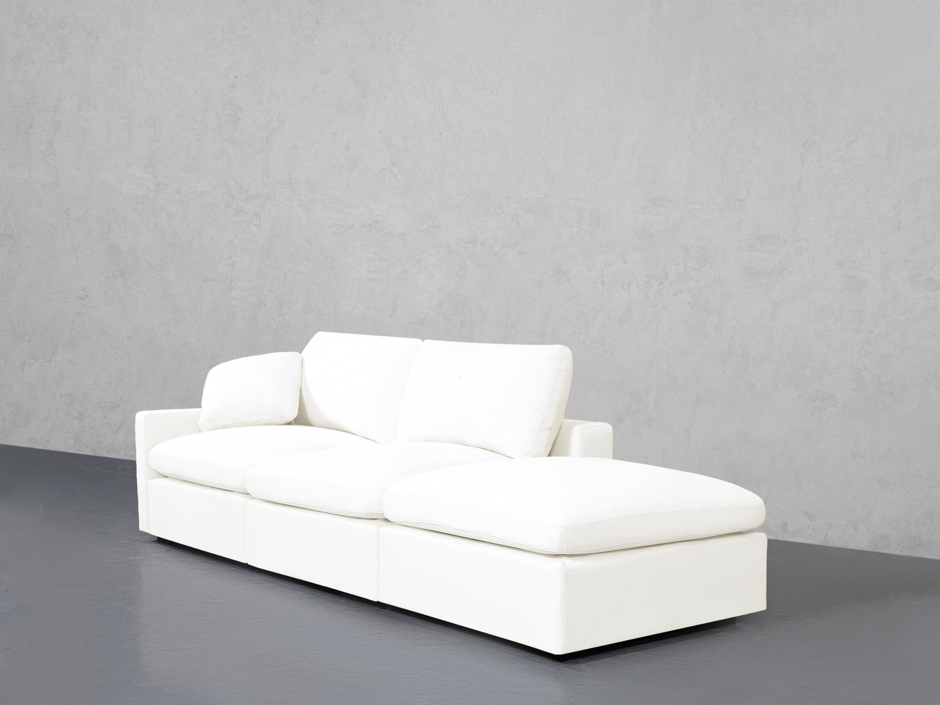 3-Seat Modular Lounger Sofa (Thin Arm) - 7th Avenue
