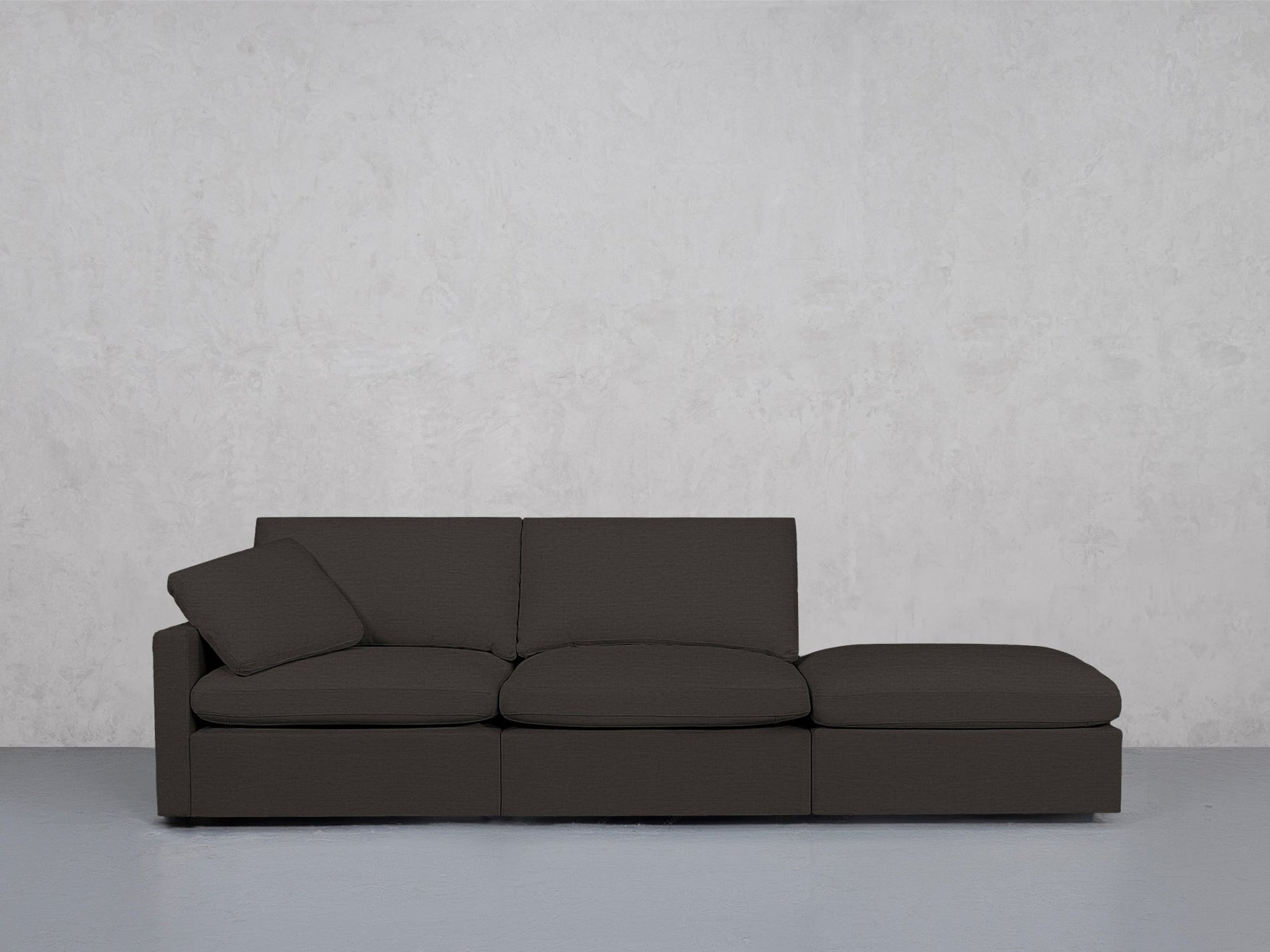 3-Seat Modular Lounger Sofa (Thin Arm) - 7th Avenue