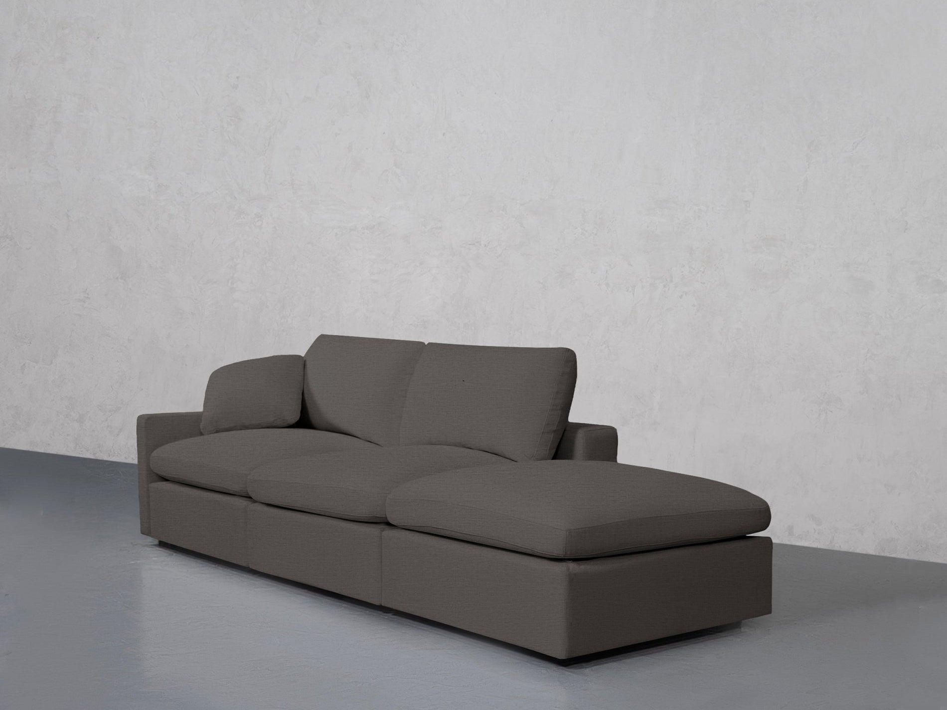 3-Seat Modular Lounger Sofa (Thin Arm) - 7th Avenue