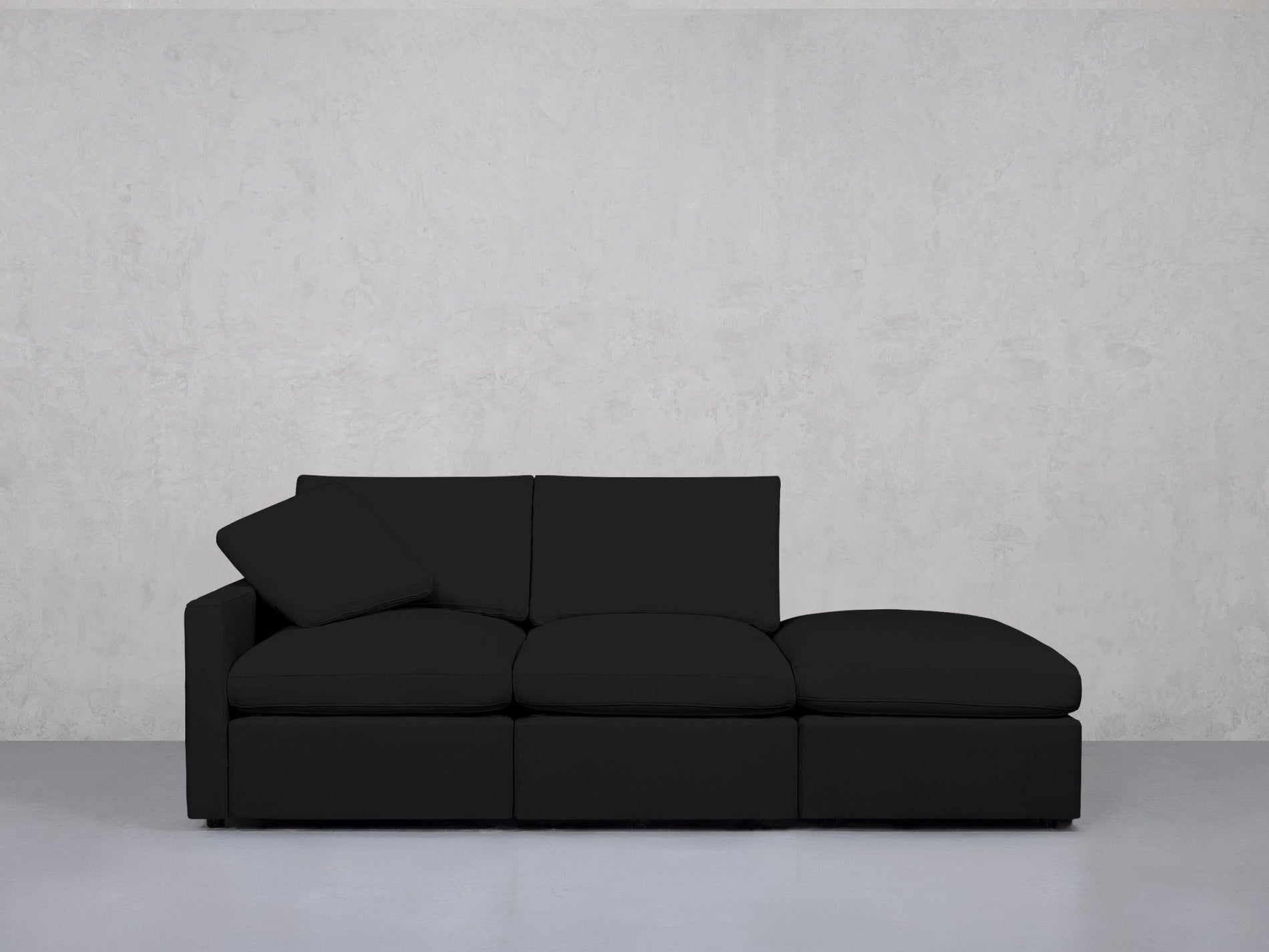 3-Seat Modular Lounger Sofa (Thin Arm) - 7th Avenue