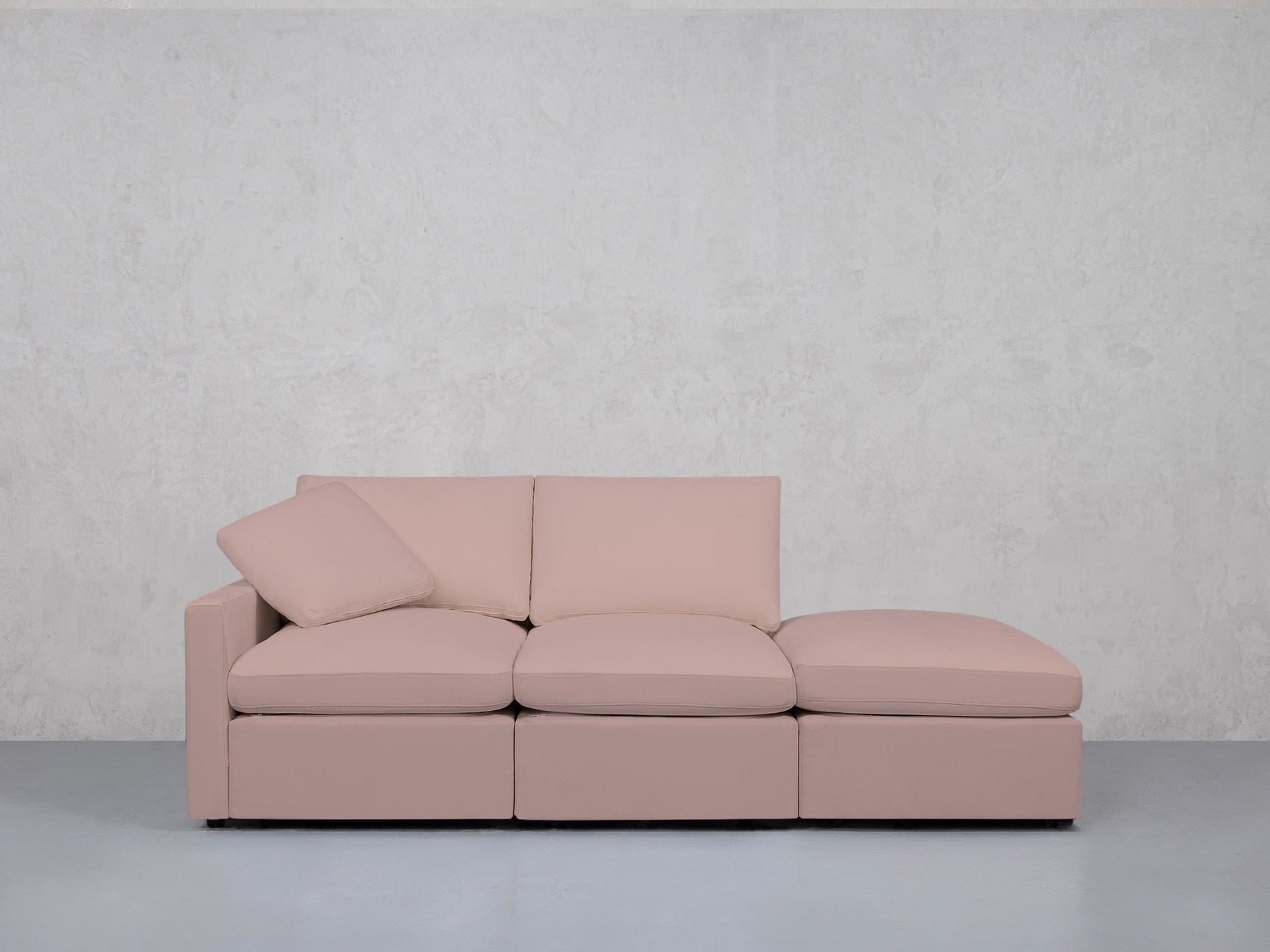 3-Seat Modular Lounger Sofa (Thin Arm) - 7th Avenue