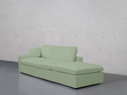 3-Seat Modular Lounger Sofa (Thin Arm)