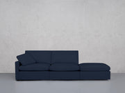 3-Seat Modular Lounger Sofa (Thin Arm) - 7th Avenue