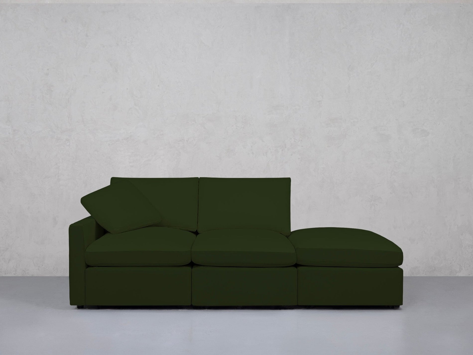 3-Seat Modular Lounger Sofa (Thin Arm) - 7th Avenue